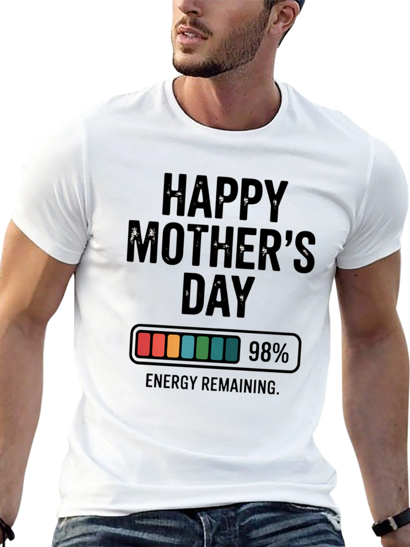 Happy Mother's Day 98% Energy T-Shirt - 13