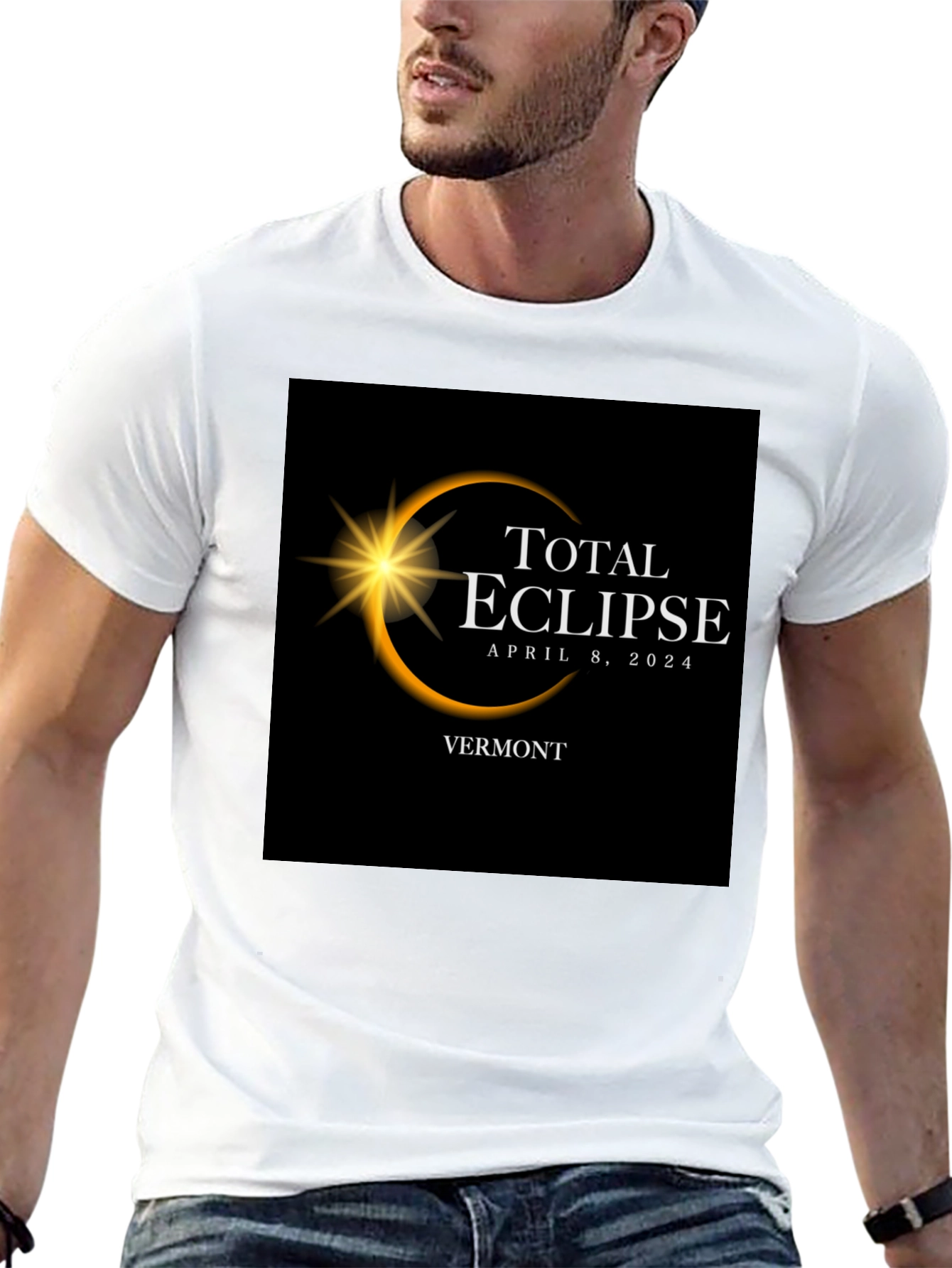 Total Eclipse Vermont 2024 T-Shirt - 13