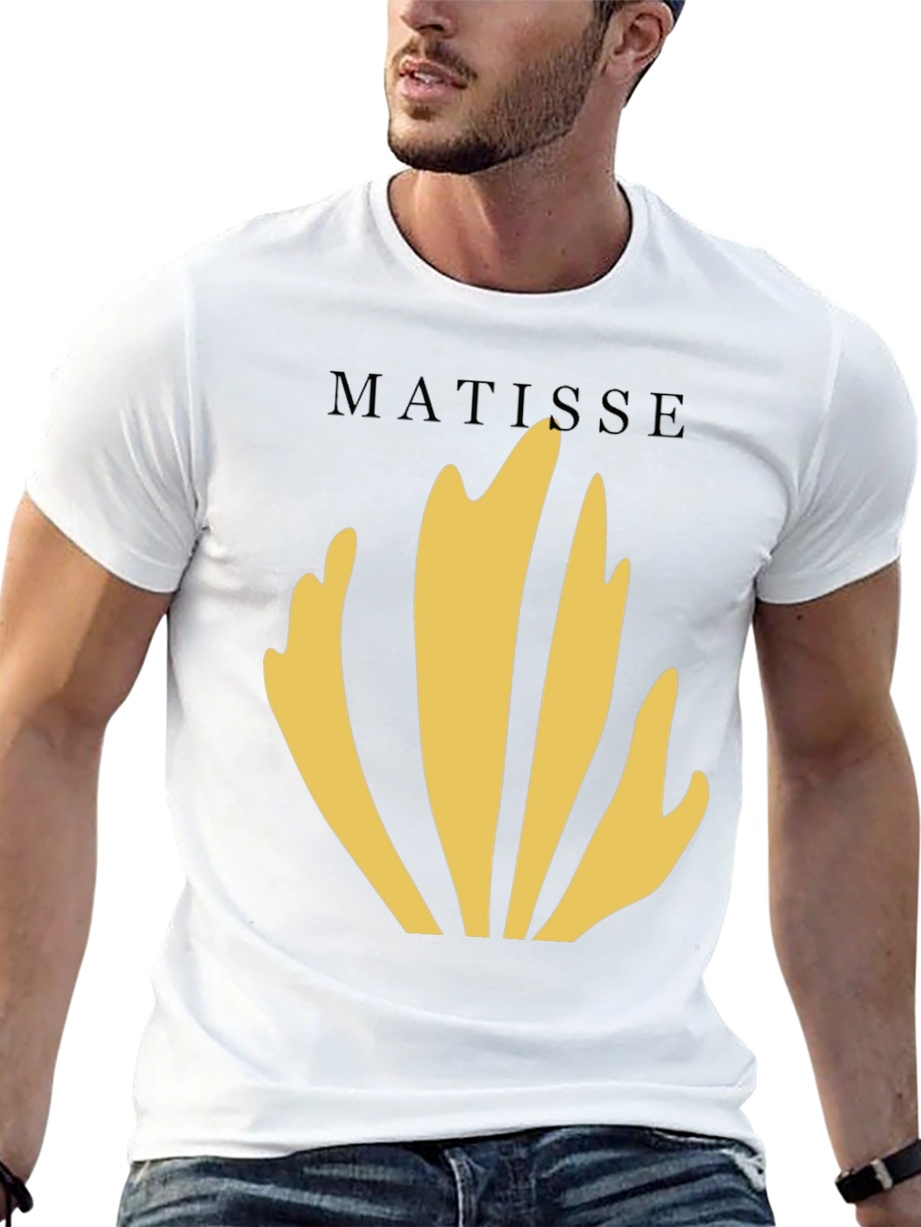 Black Matisse Inspired Graphic Tee view 13
