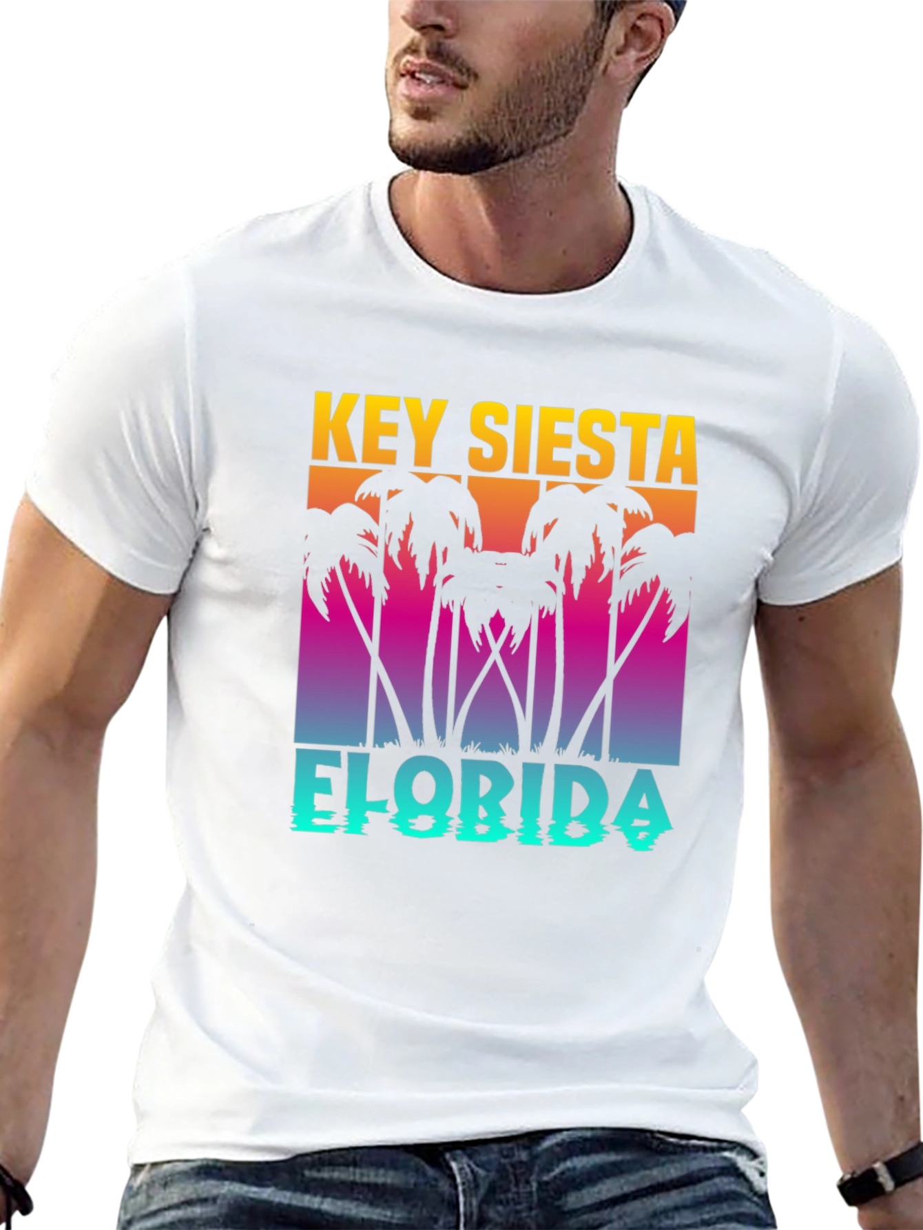 Black Key Siesta Florida Graphic Tee view 13