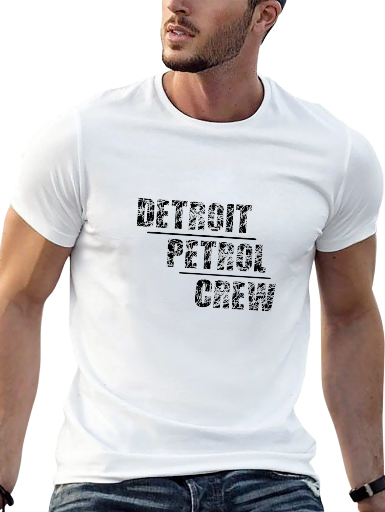 Black Detroit Petrol Crew Black T-Shirt view 13