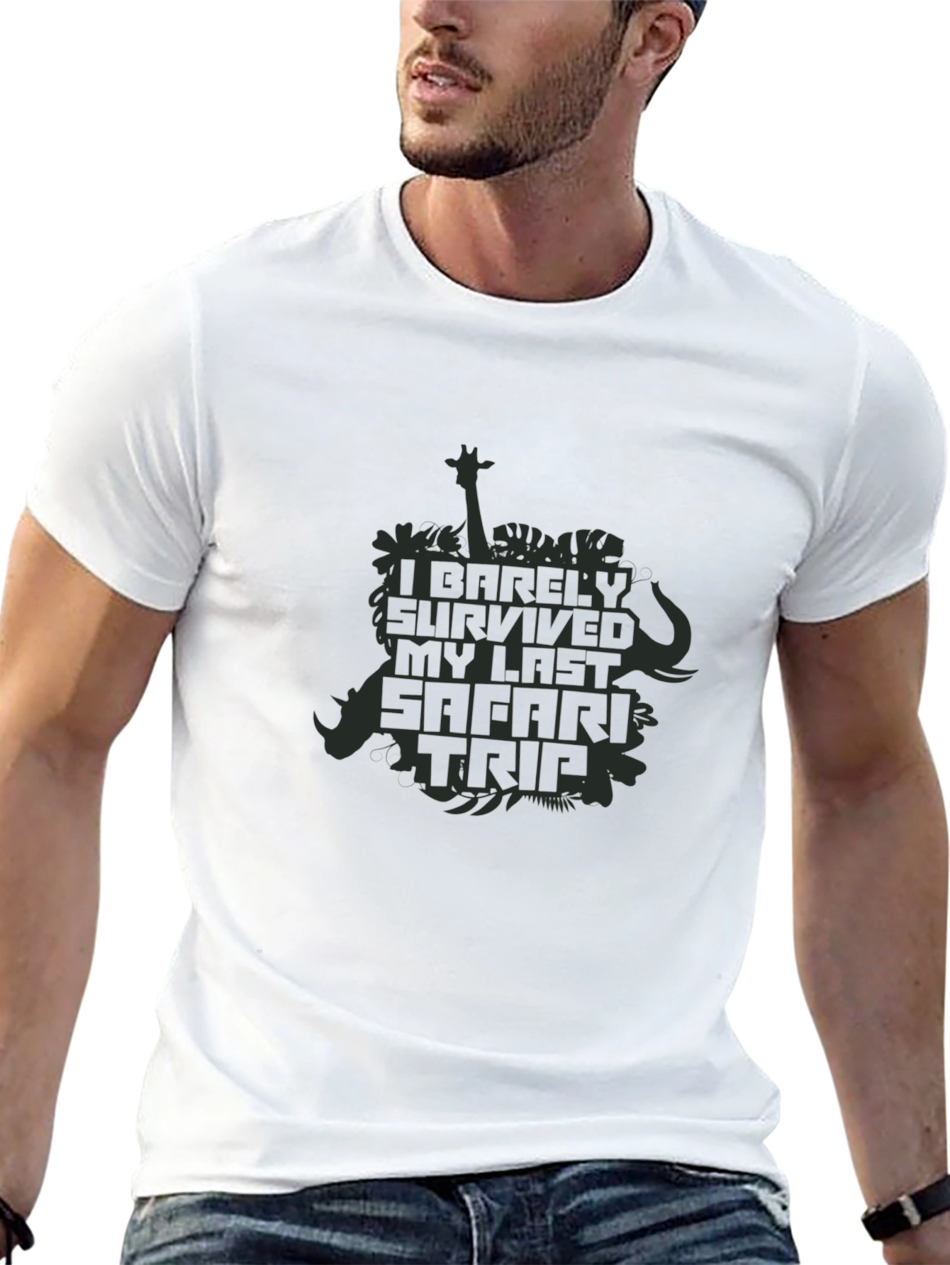 Black Safari Trip Survivor T-Shirt view 13