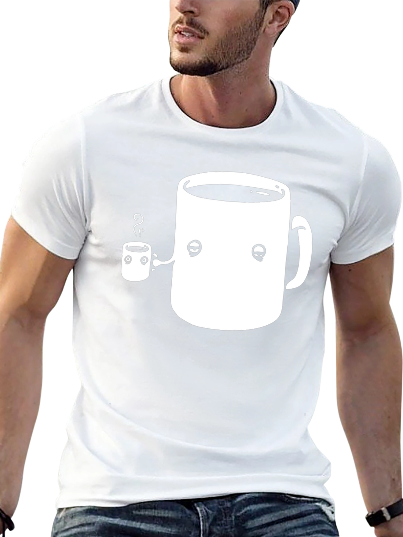 Black Funny Coffee Mug T-Shirt - Coffee Lover Gift view 13