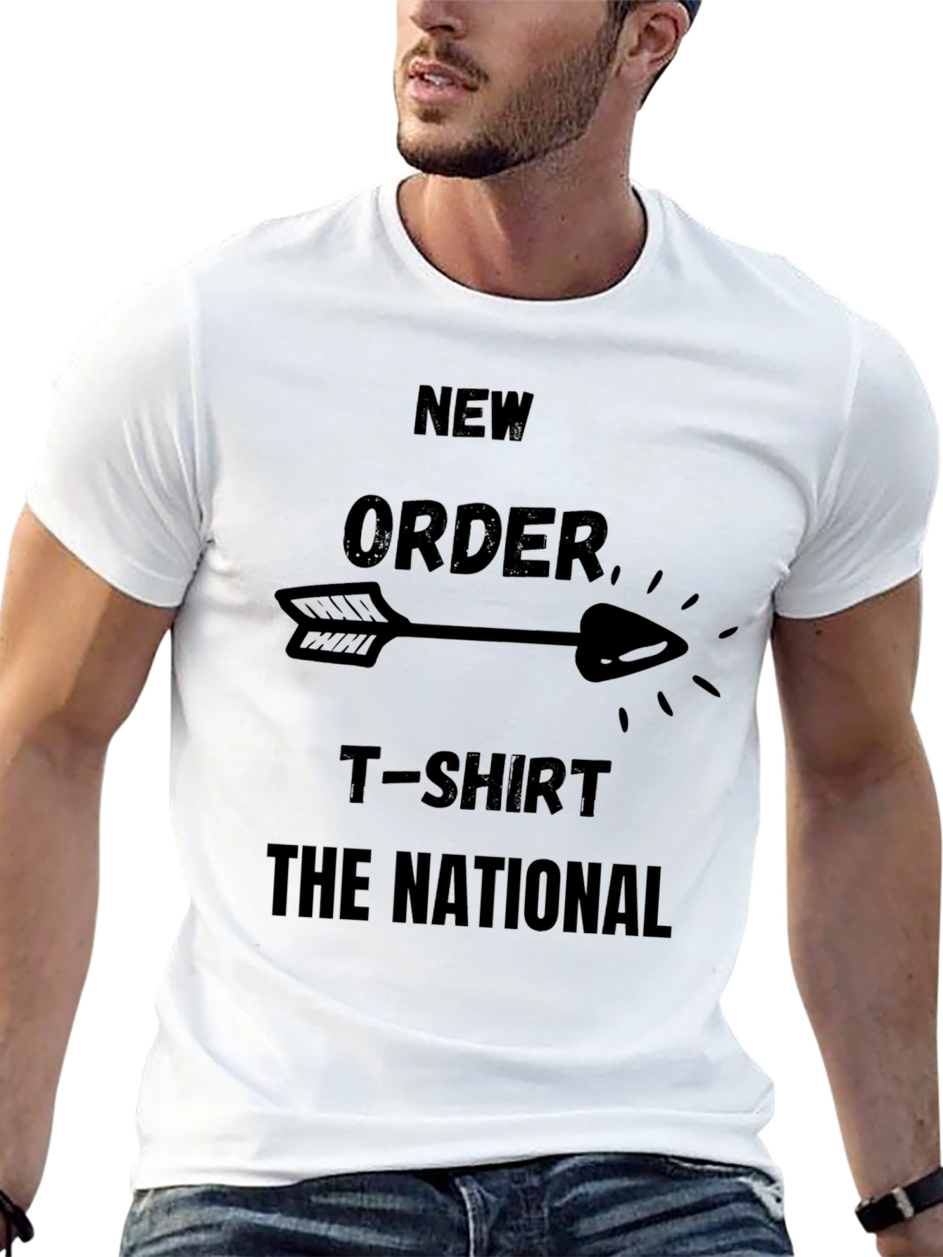Black New Order T-Shirt - The National view 13