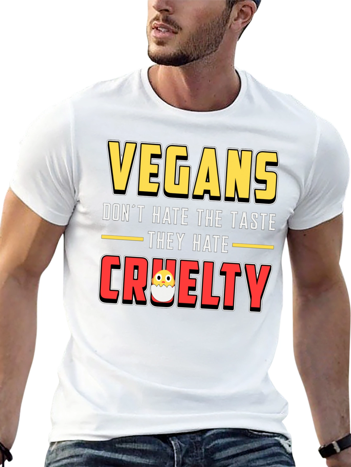 Vegans Hate Cruelty T-Shirt - 13