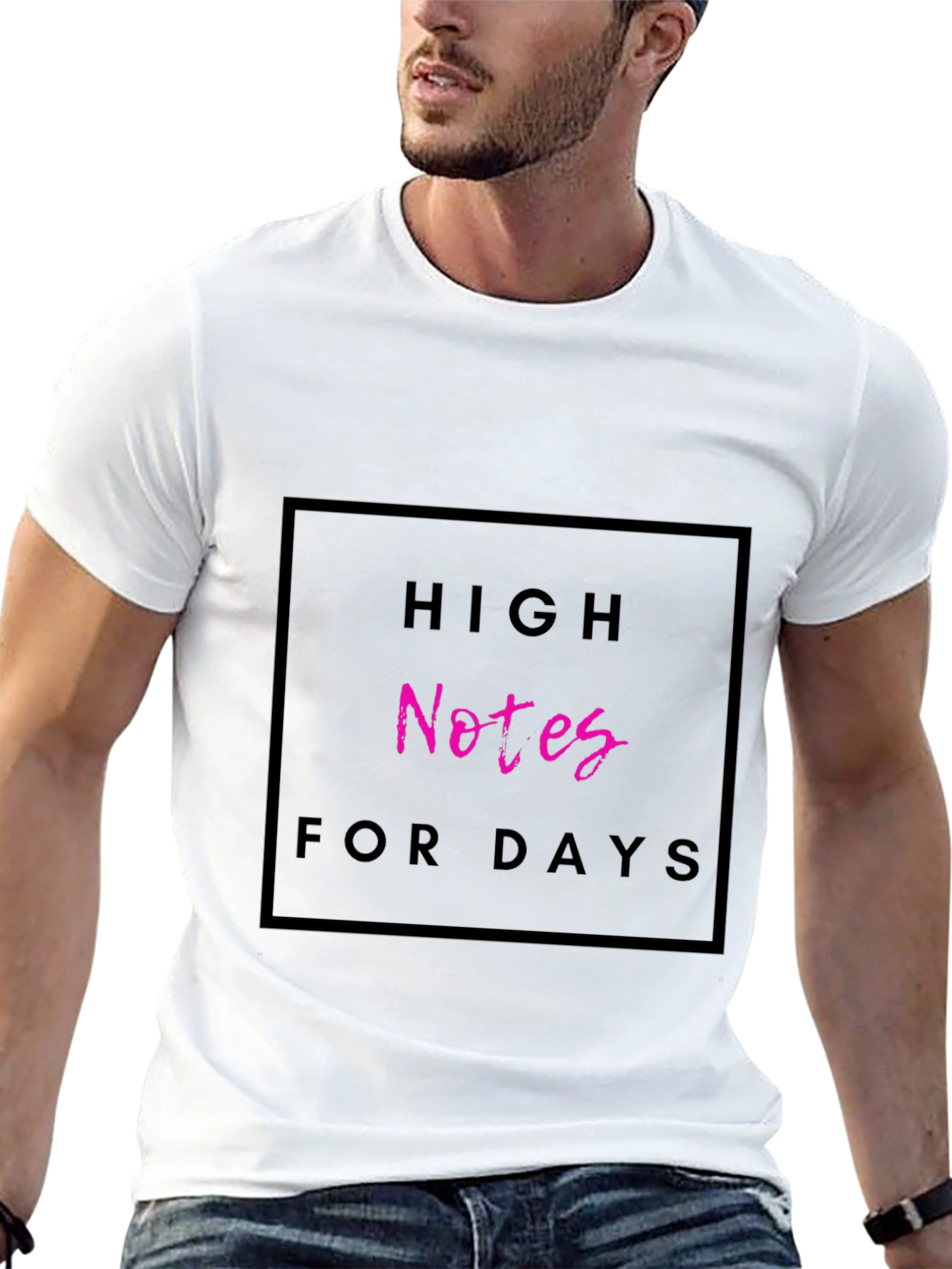 Black High Notes for Days Graphic Tee view 13