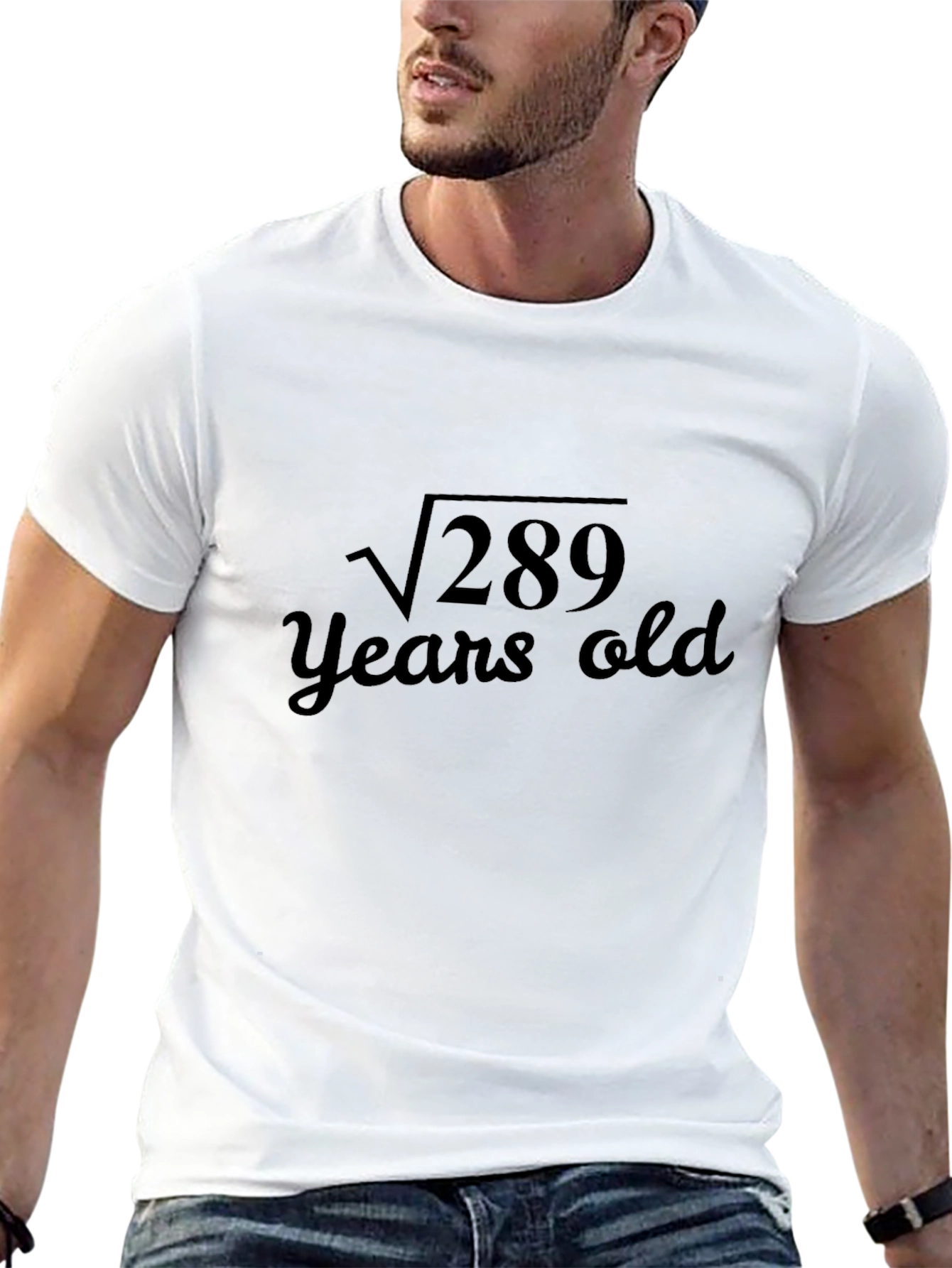 Black Funny 17th Birthday Math T-Shirt view 13