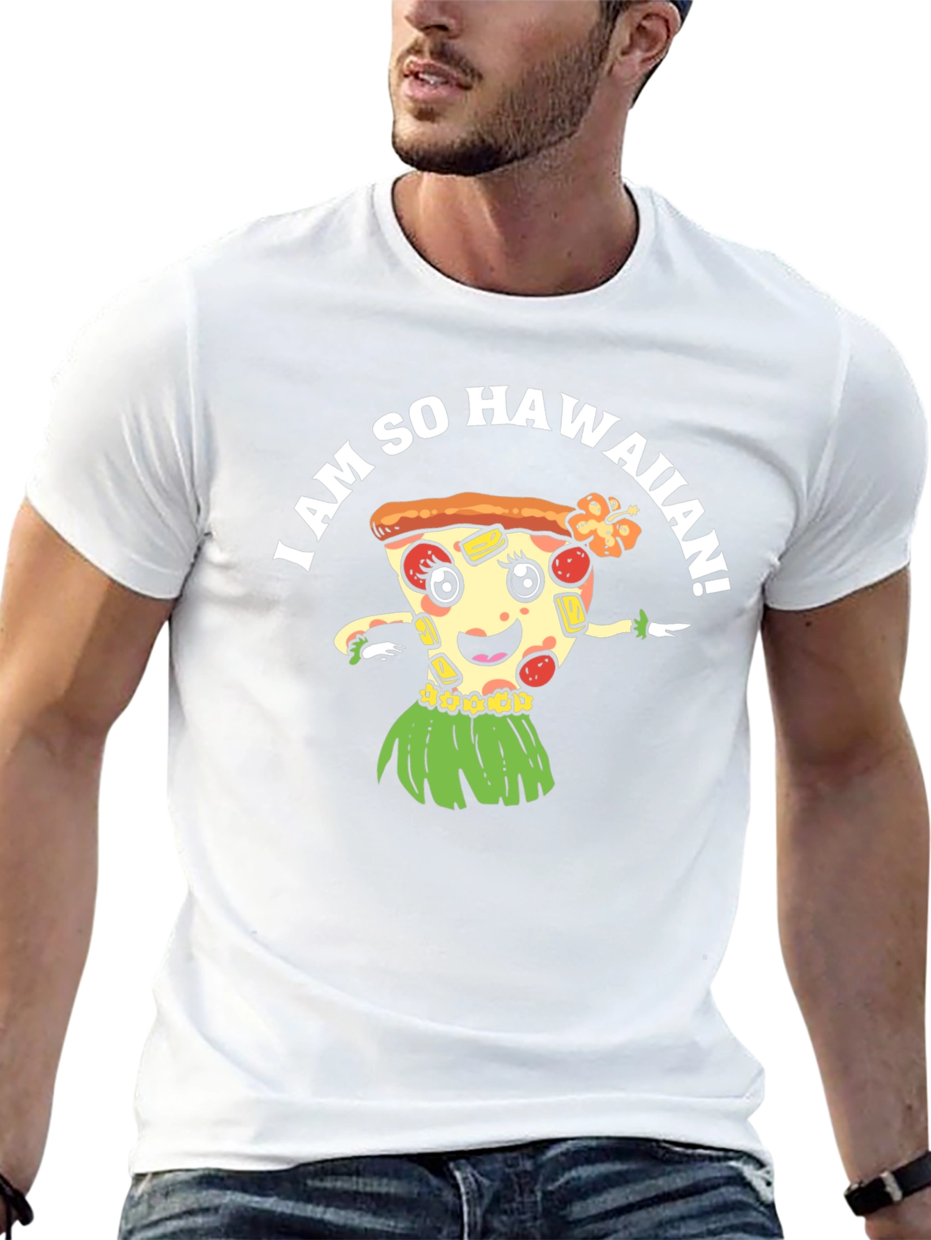I Am So Hawaiian Pizza T-Shirt - 13