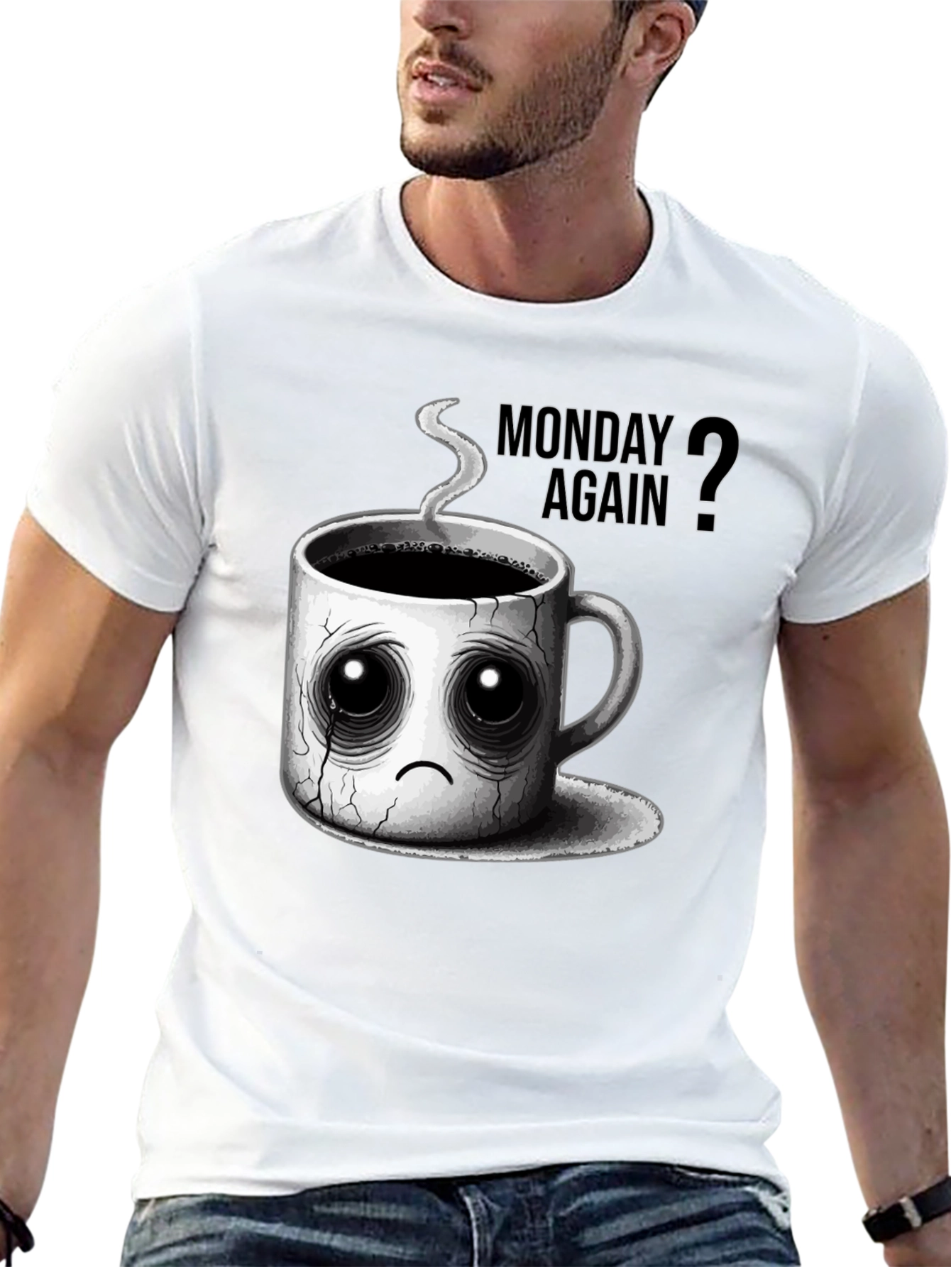 Black Monday Again? Graphic T-Shirt view 13