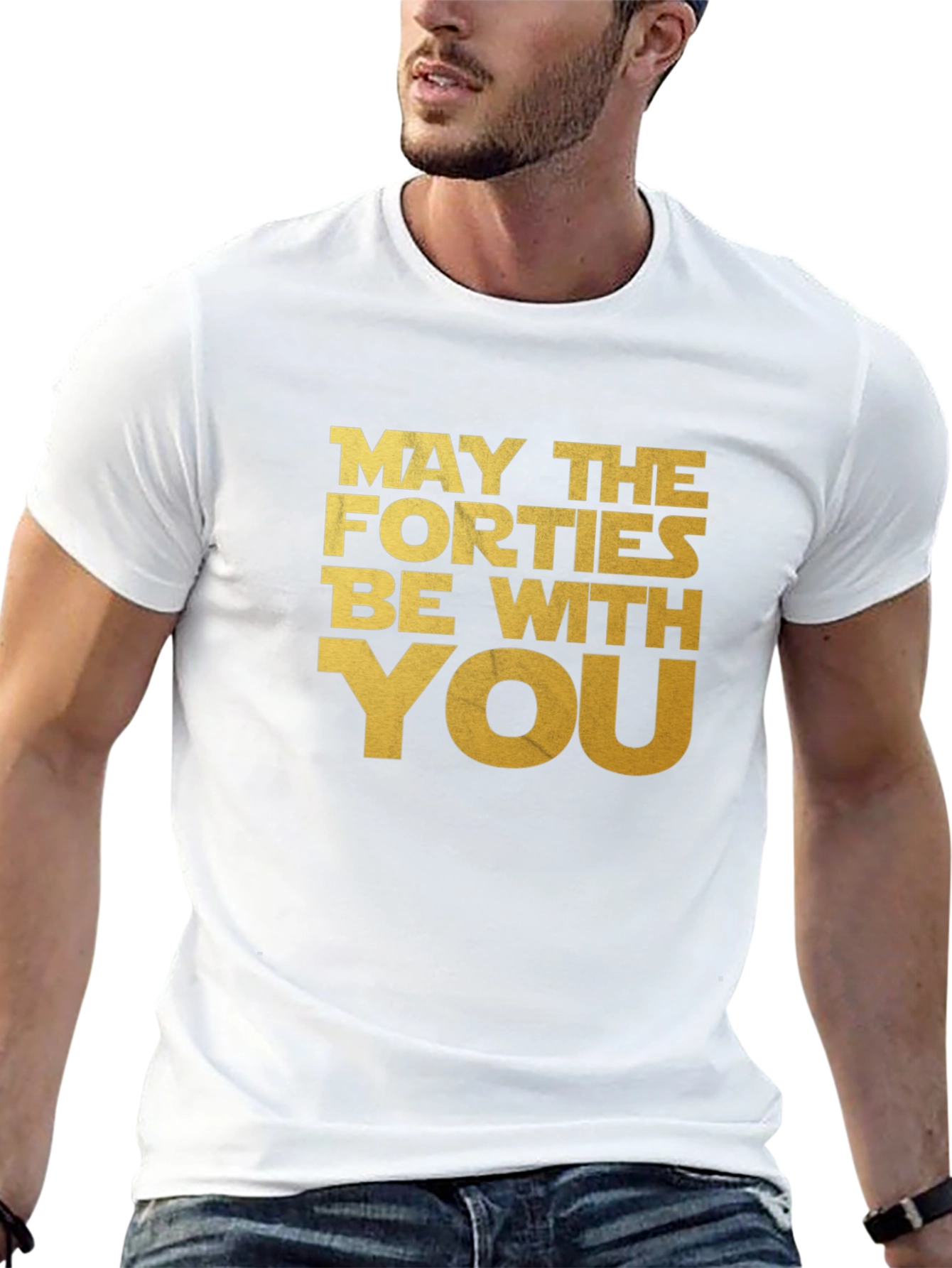 Black May The Forties Be With You T-Shirt view 13