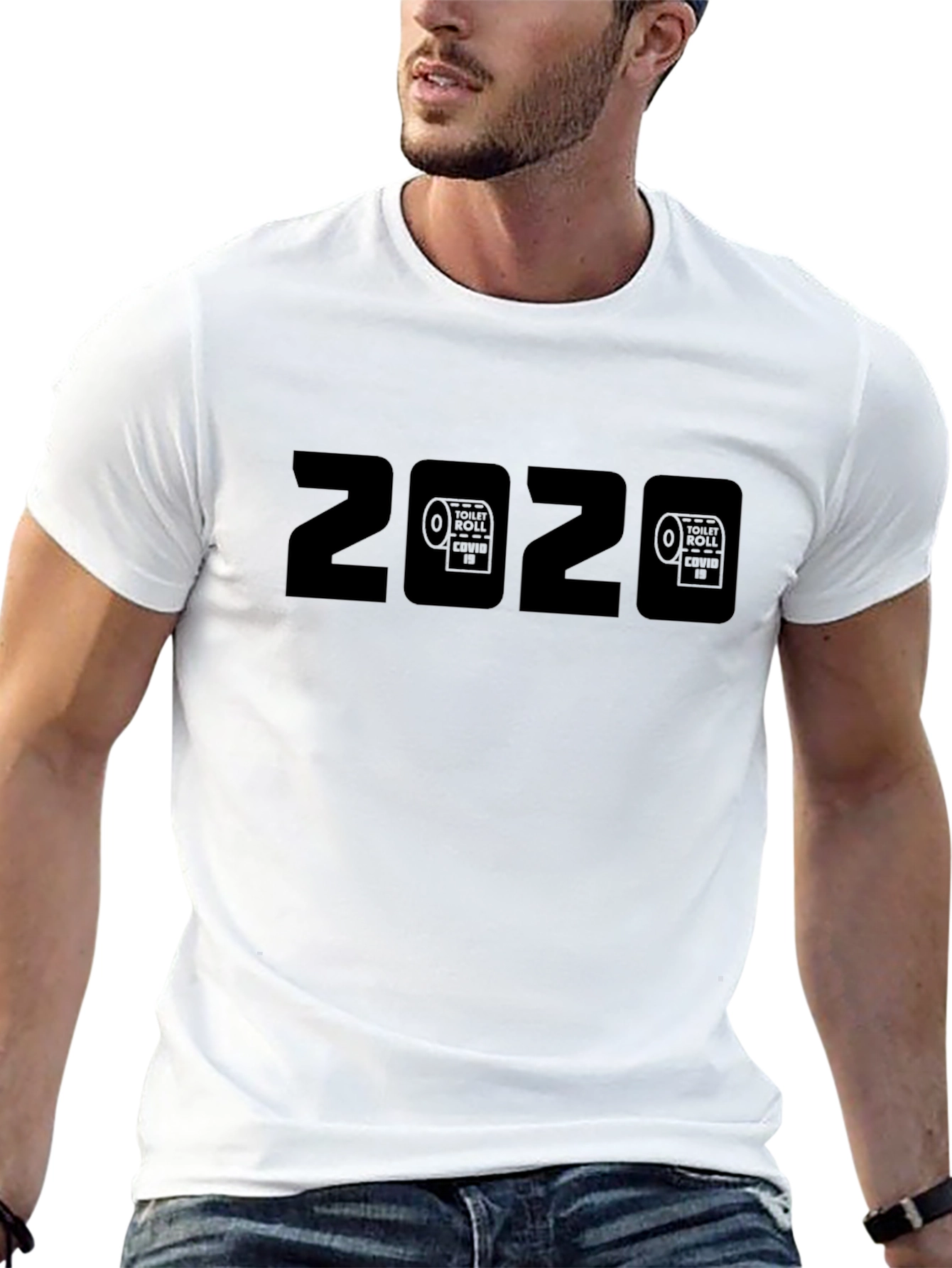 Black 2020 Toilet Paper Covid-19 T-Shirt view 13