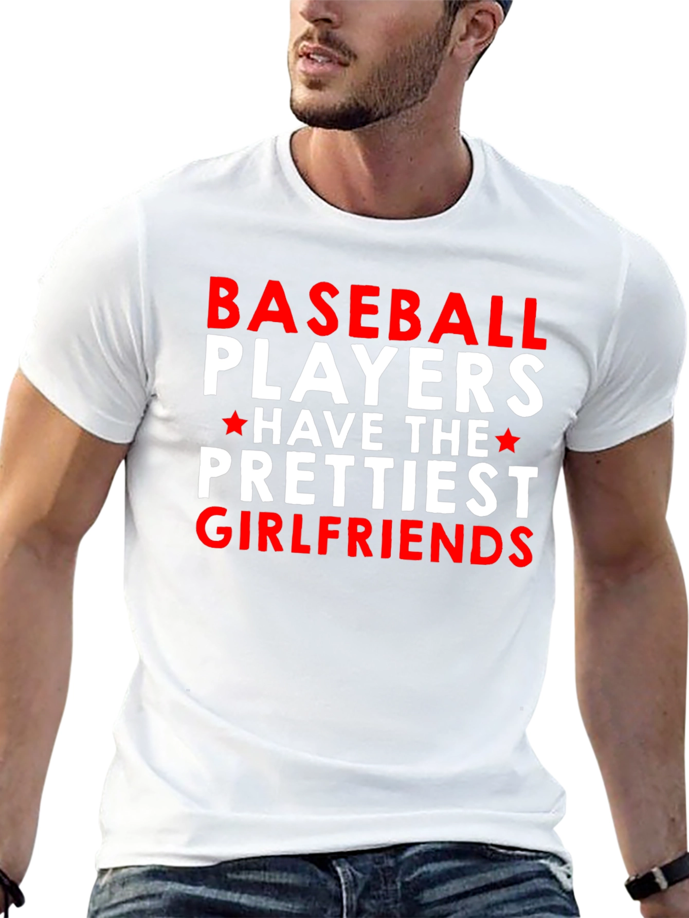 Black Baseball Players Prettiest Girlfriends T-Shirt view 13