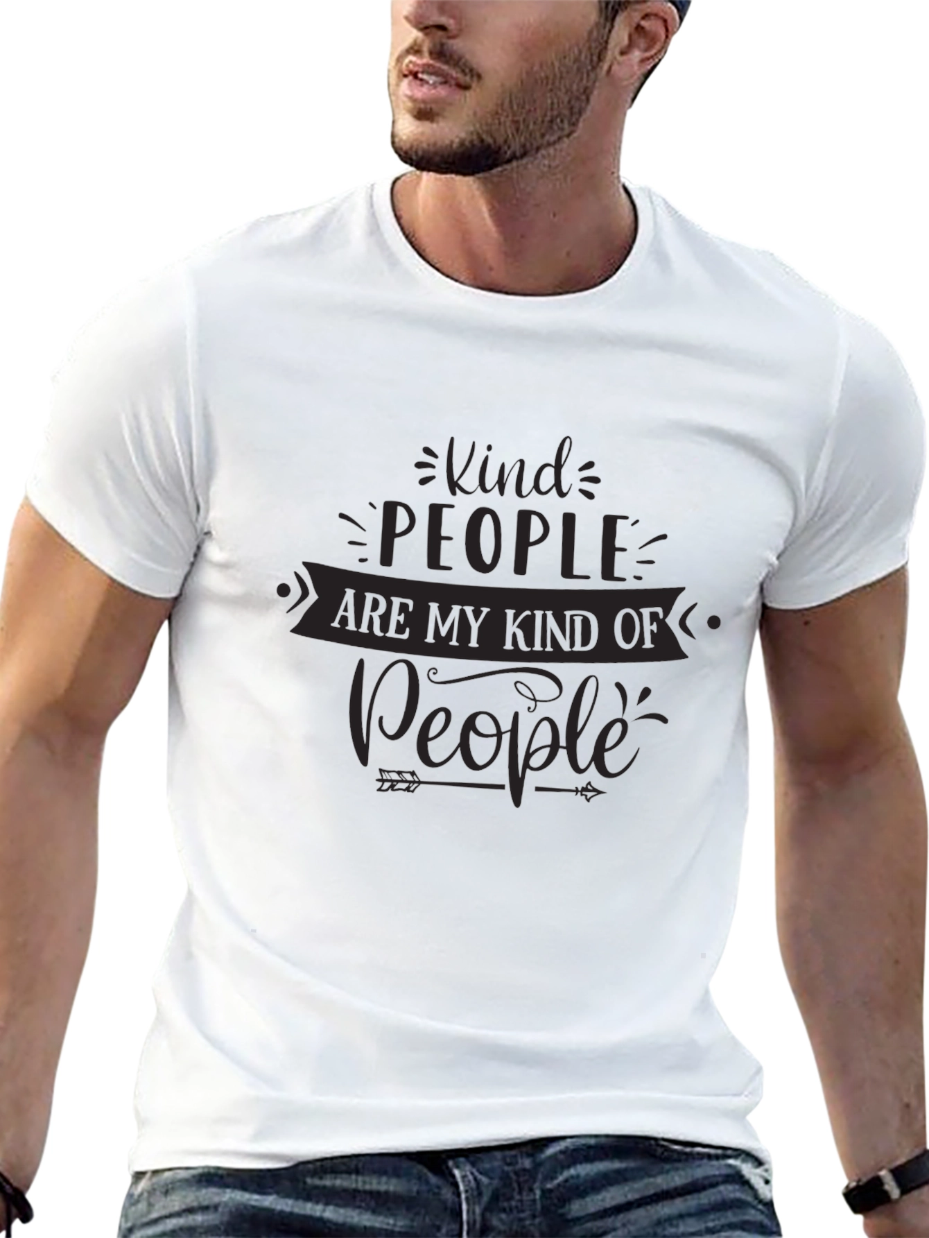 Black Kind People T-Shirt: Soft, Stylish, and Meaningful view 13