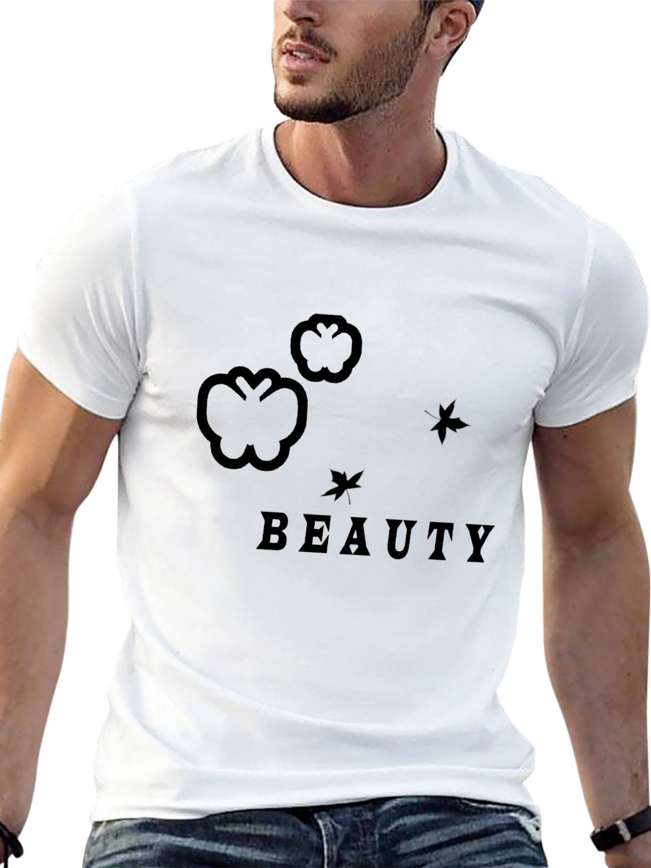 Black Beauty Graphic Black T-Shirt view 13