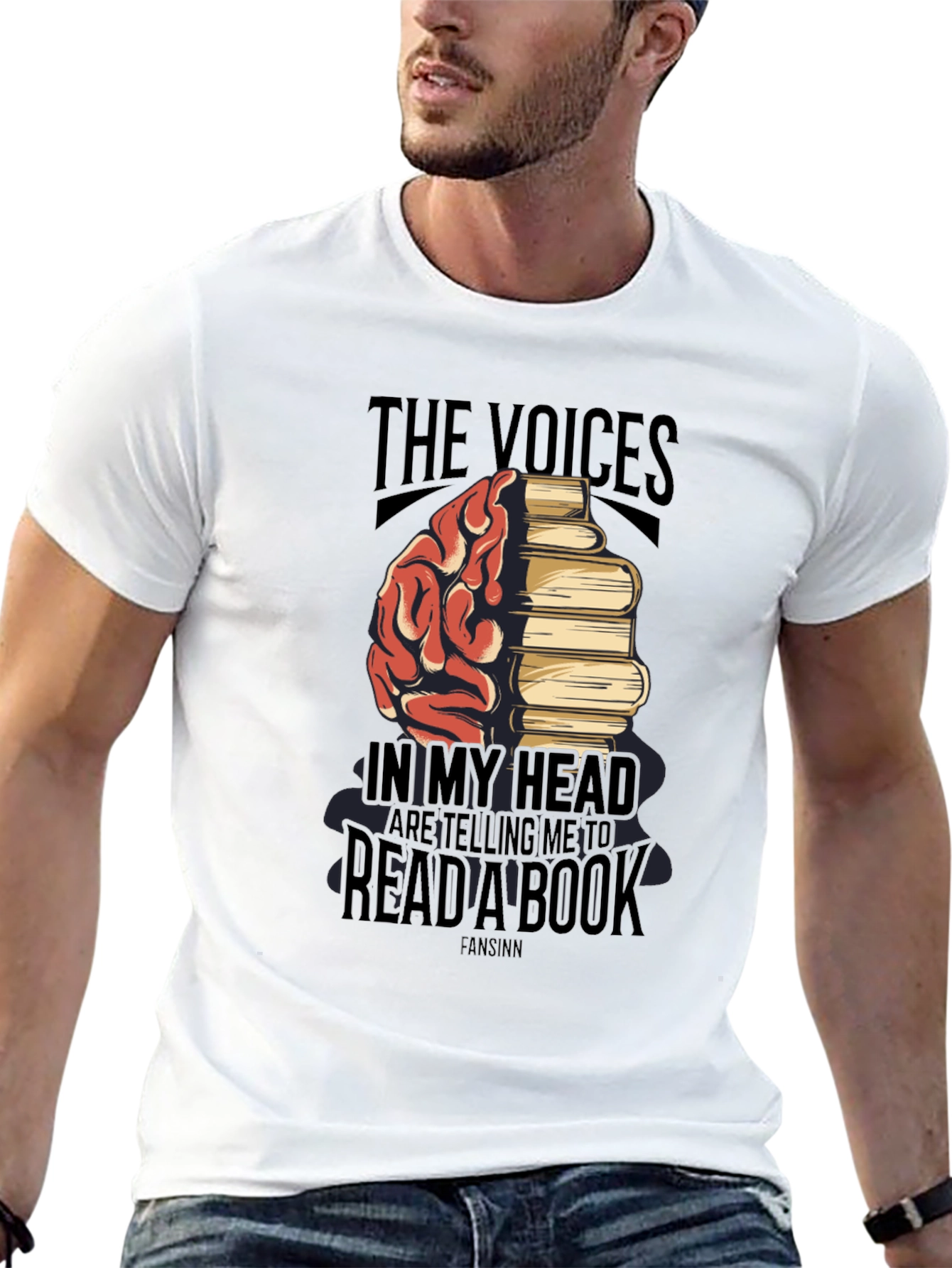 The Voices T-Shirt - Read A Book - 13