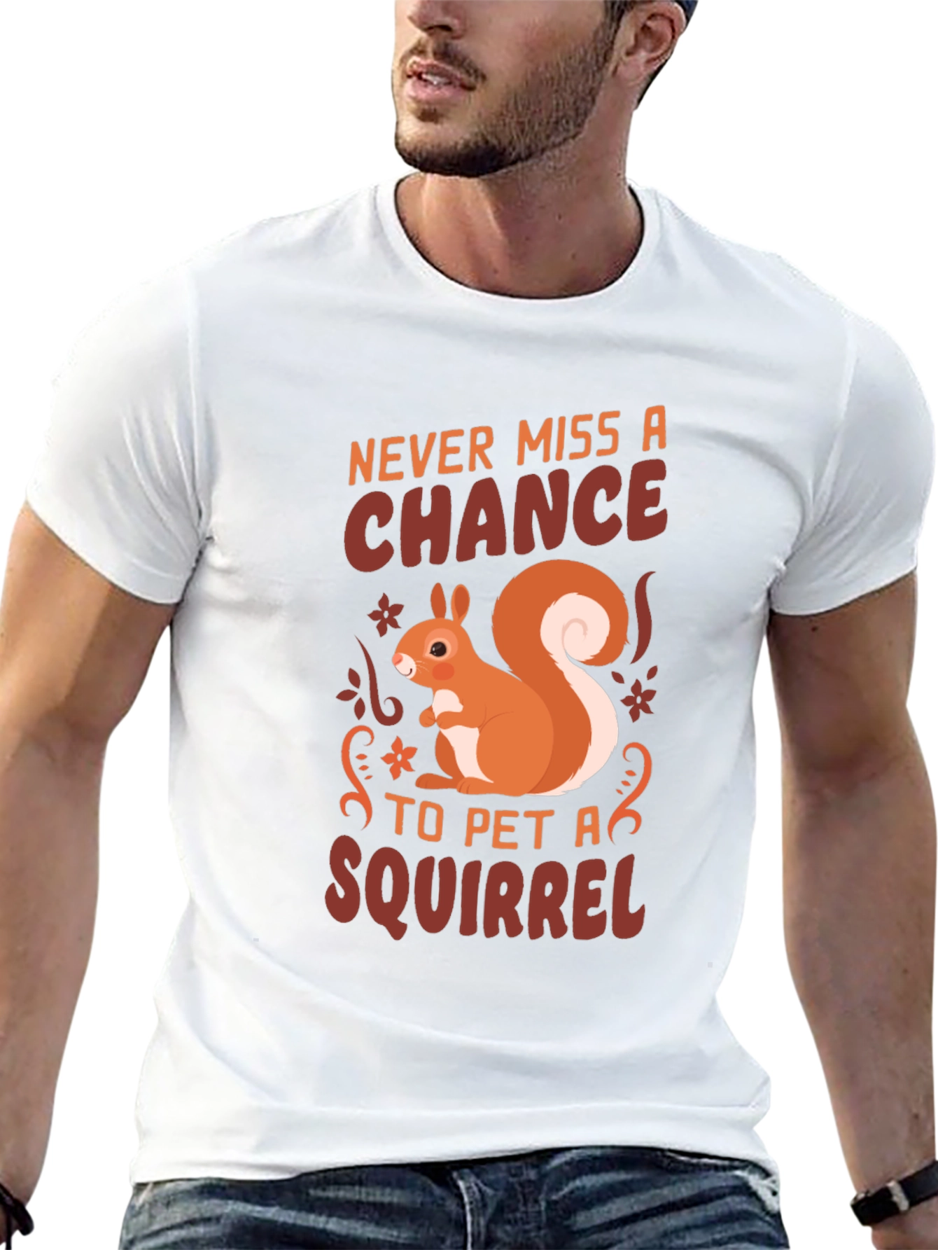 Black Squirrel Lover T-Shirt - Never Miss a Chance view 13