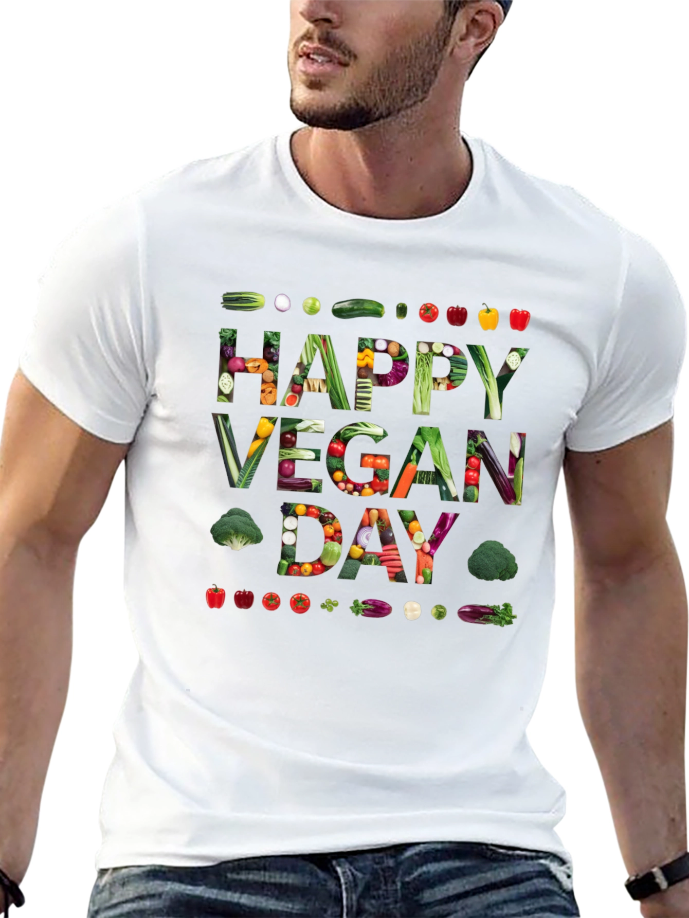 Vegan Day Graphic Tee - Celebrate Plant-Based Living! - 13