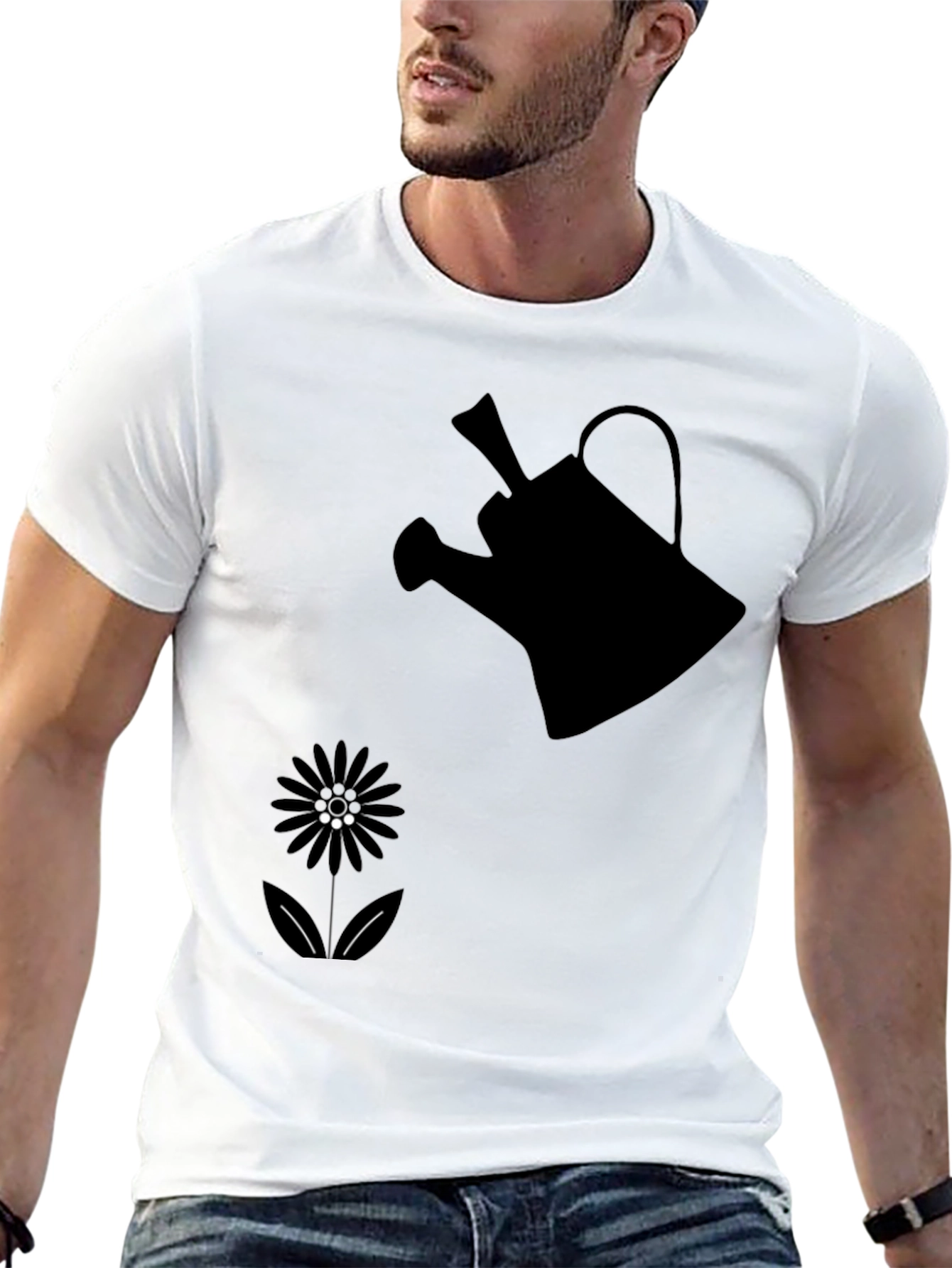 Black Gardener's Delight Black T-Shirt view 13