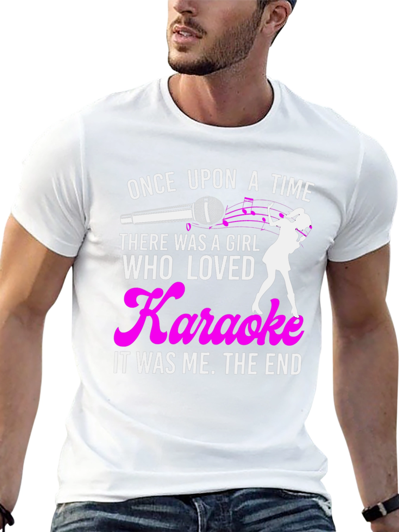 Black Karaoke Lover T-Shirt - Once Upon a Time view 13
