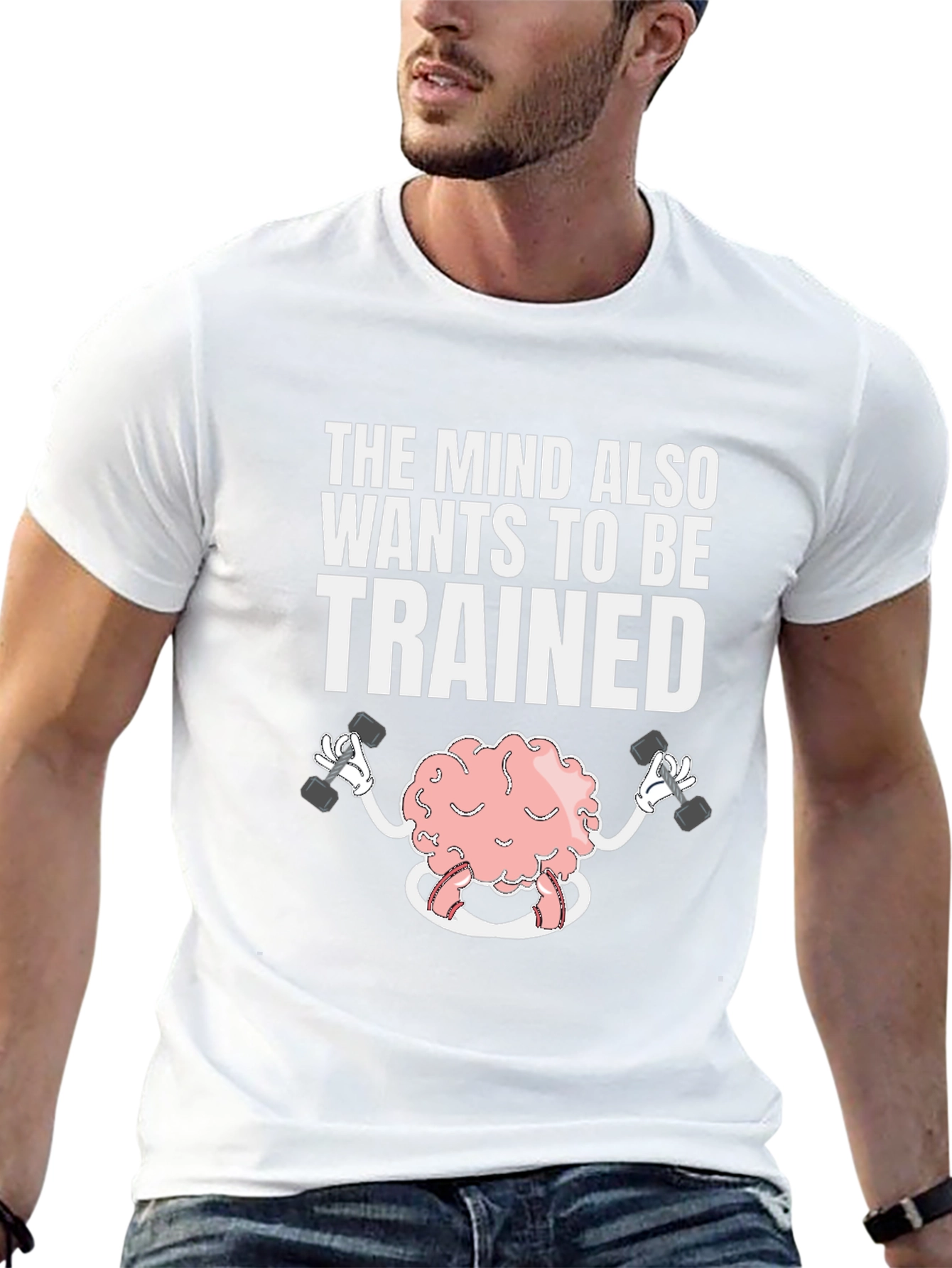 Black Mind Training Graphic Tee view 13