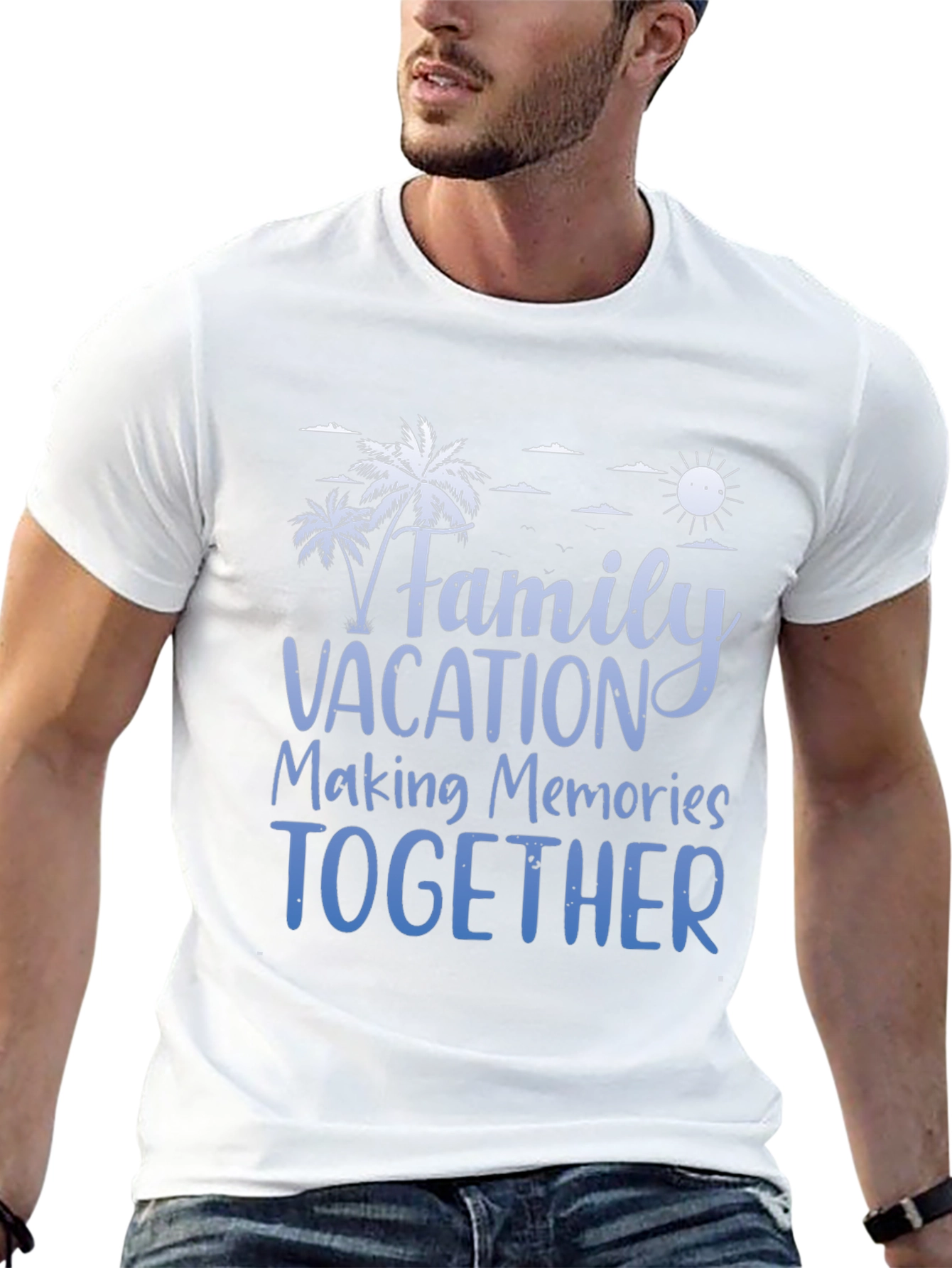 Black Family Vacation T-Shirt: Making Memories Together view 13