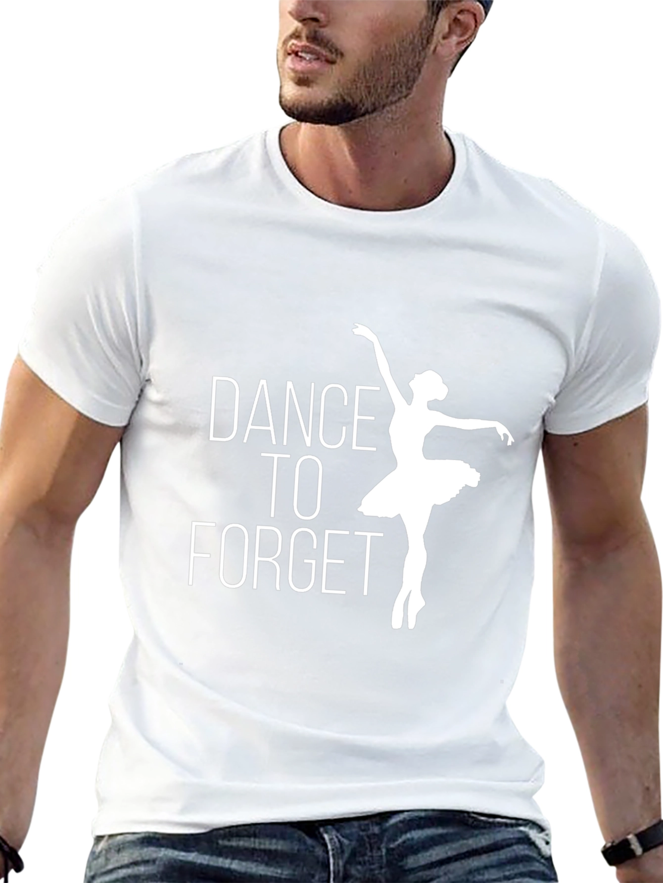 Black Dance to Forget Graphic T-Shirt view 13