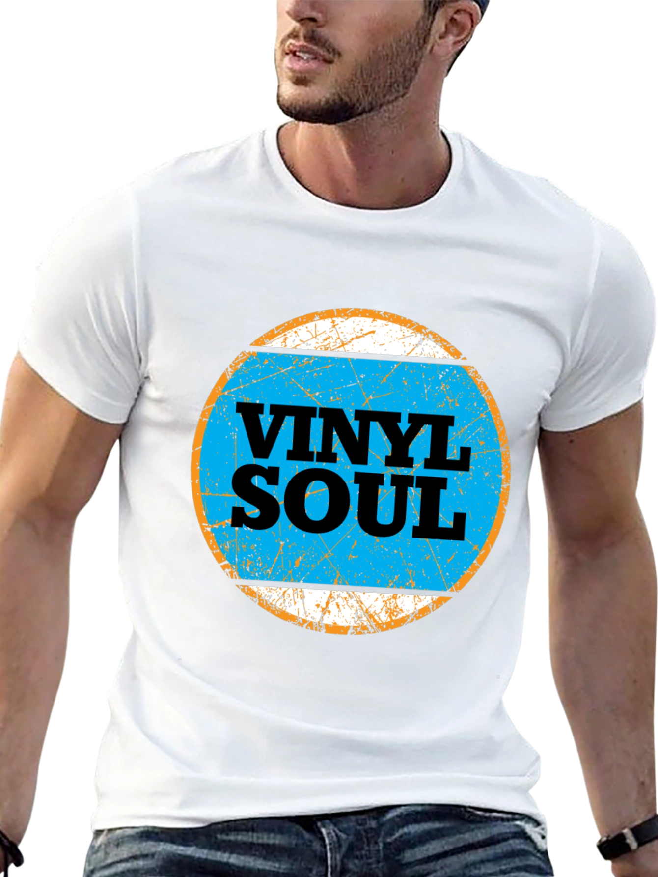 Black Vinyl Soul Graphic Tee view 13