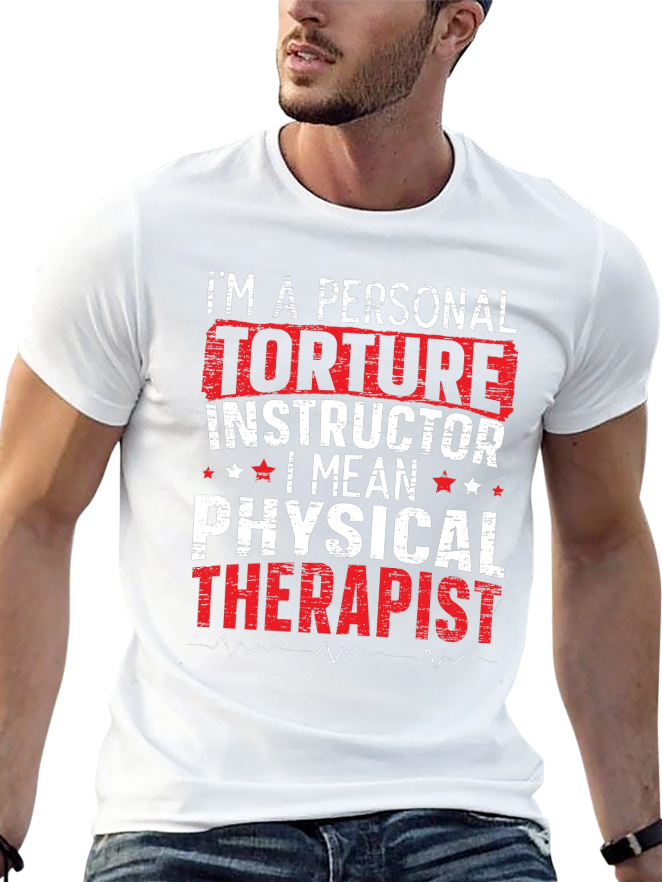 Black Personal Torture Instructor Funny Graphic Tee view 13