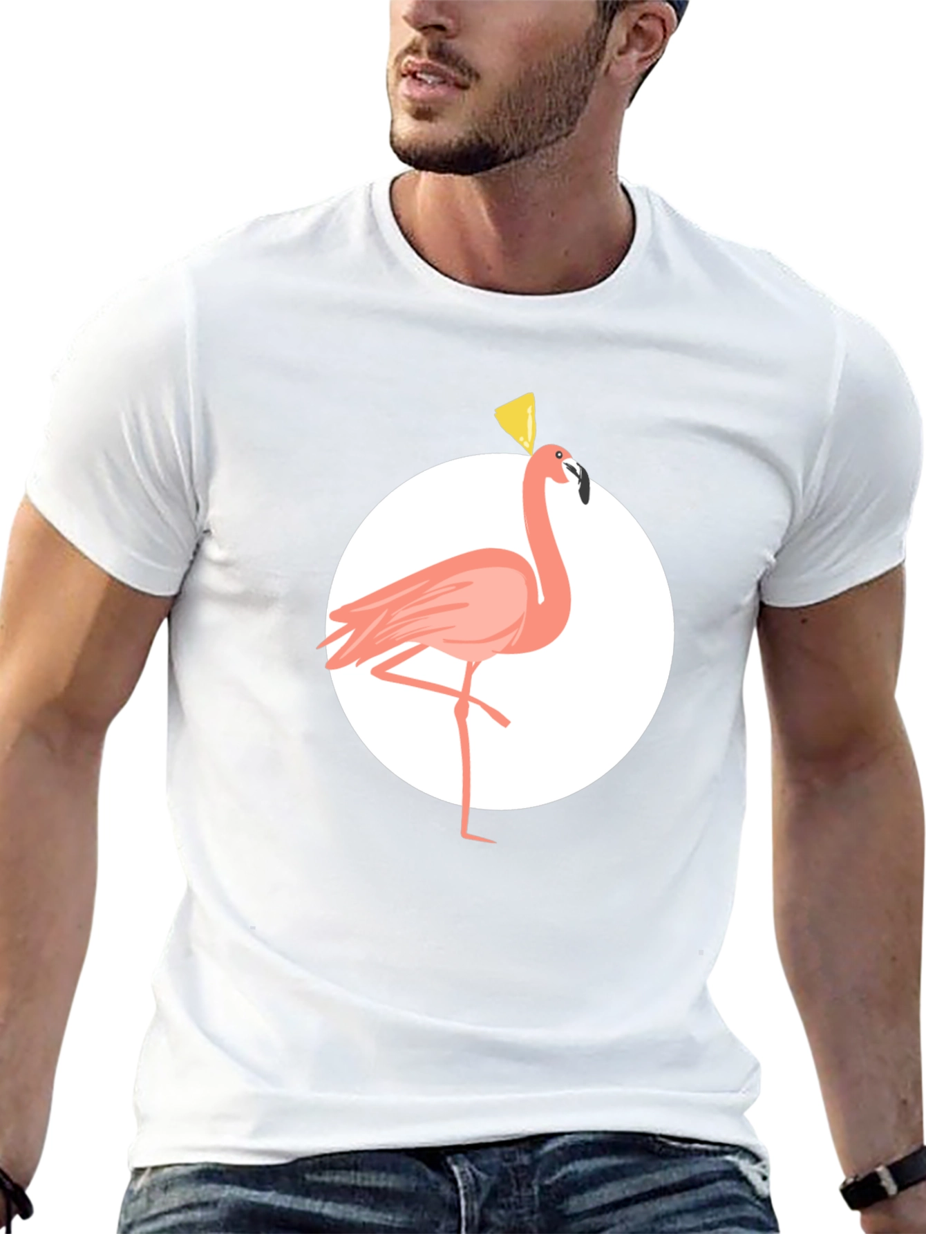 Black Flamingo T-Shirt - Stylish Graphic Tee view 13