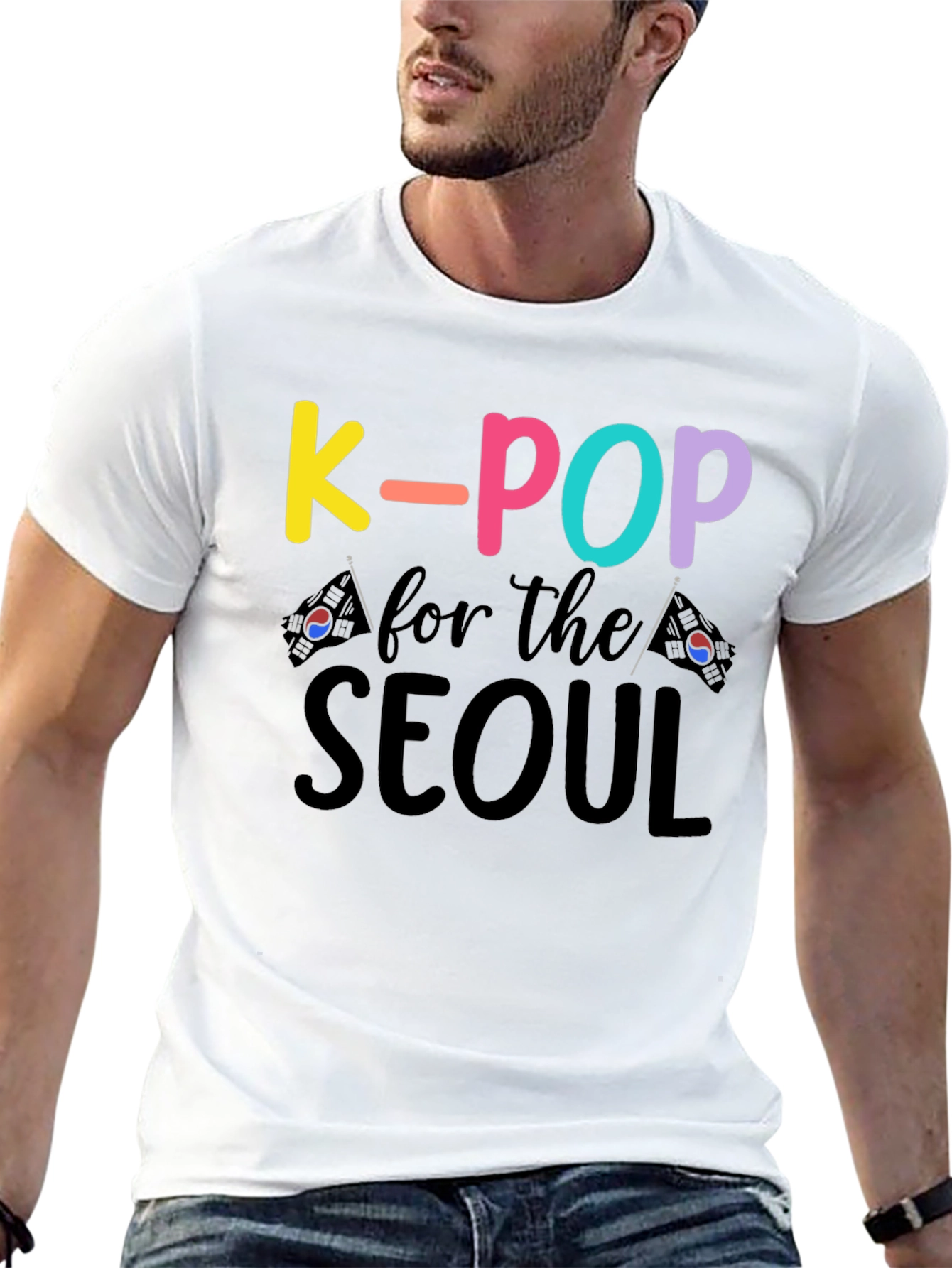 Black K-Pop for the Seoul T-Shirt view 13