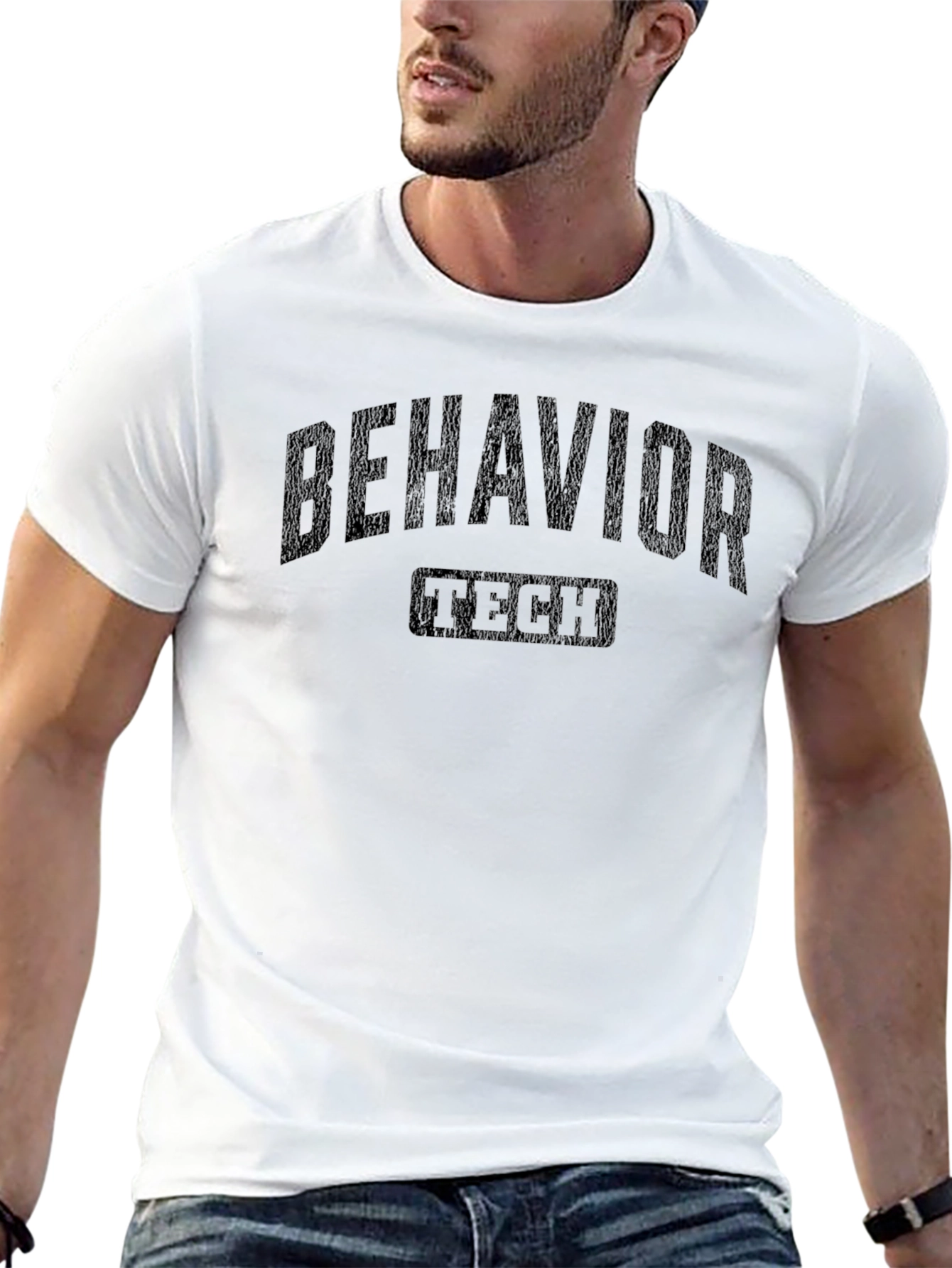 Black Behavior Tech Black T-Shirt view 13