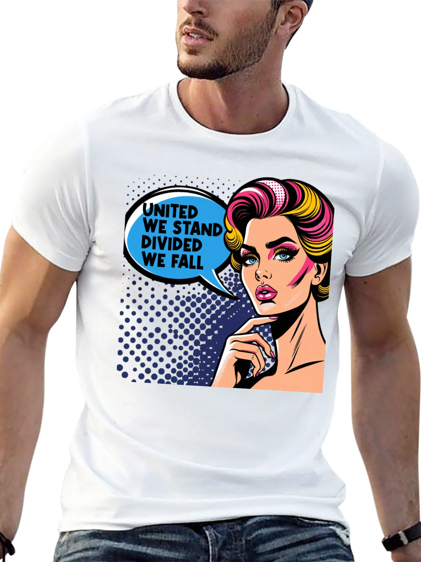 Empowered Woman Graphic Tee - United We Stand - 13