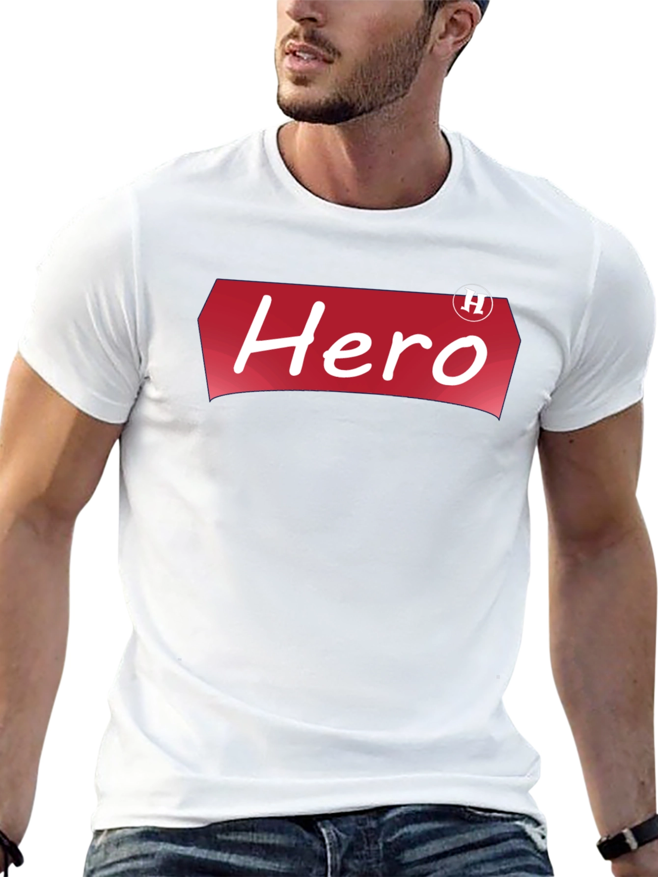 Black Hero Graphic T-Shirt - Stylish & Comfortable view 13