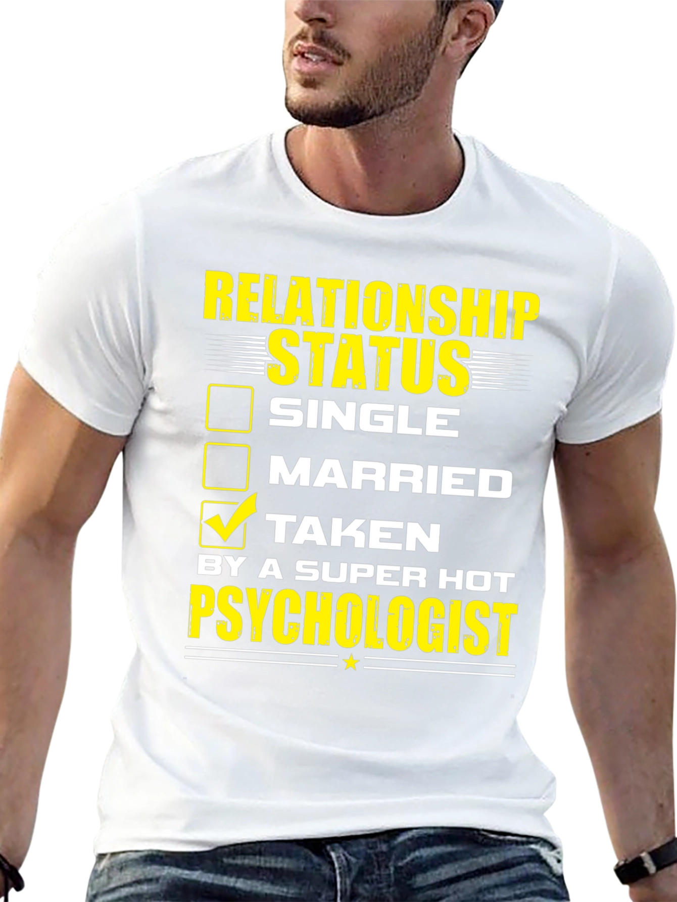 Black Relationship Status: Taken T-Shirt view 13