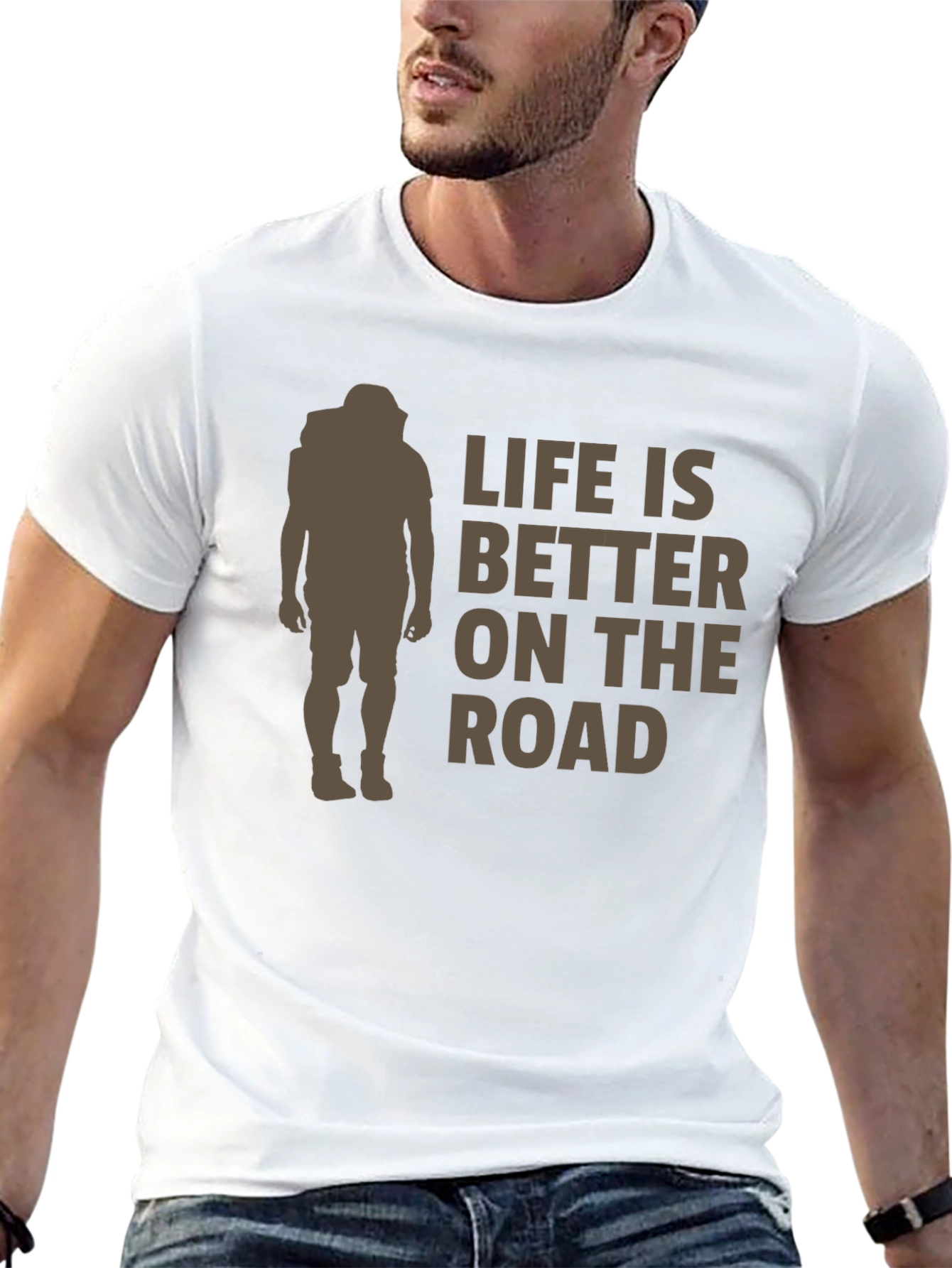 Black Life is Better on the Road T-Shirt view 13