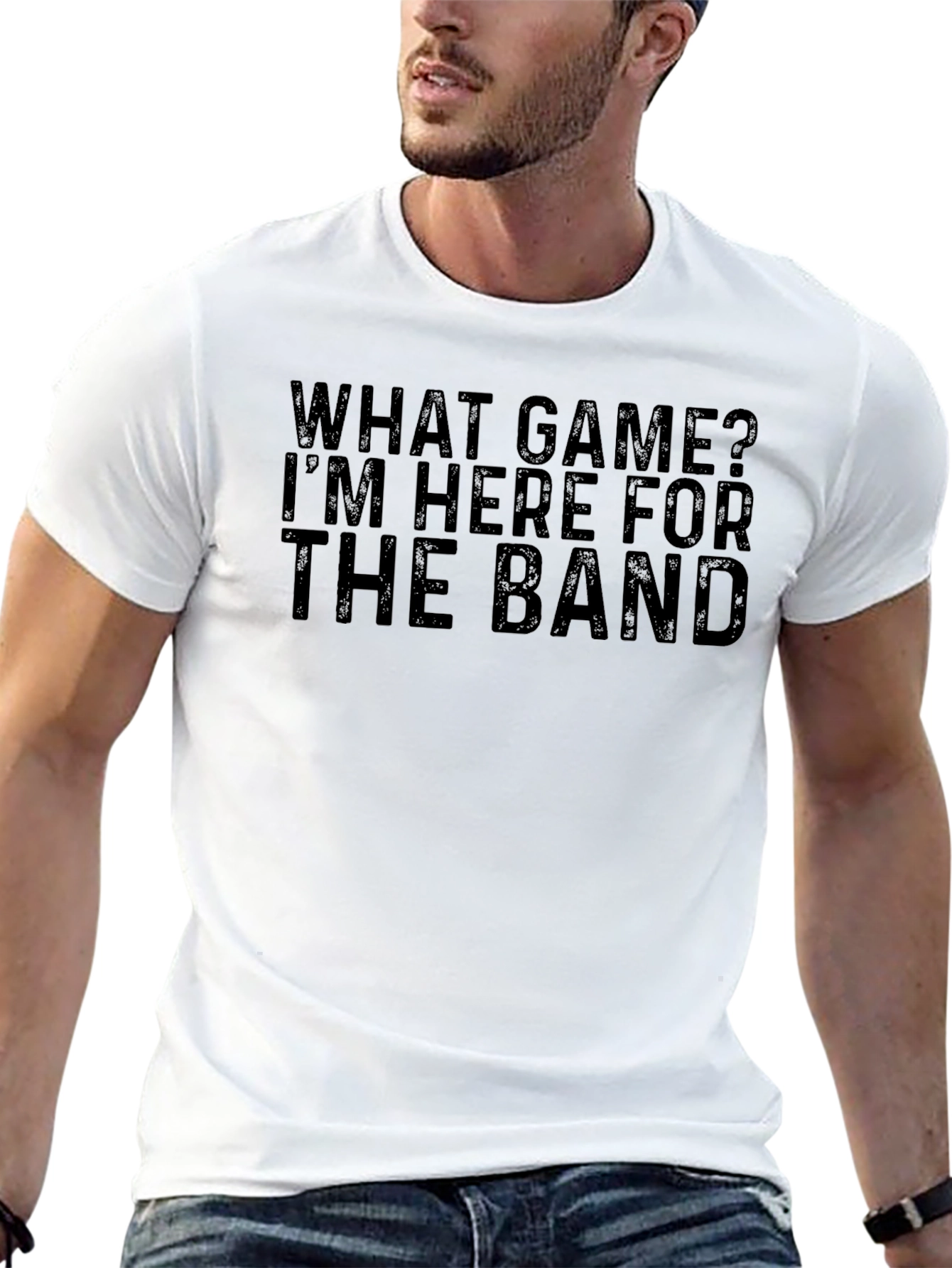 Black What Game? Here for the Band T-Shirt view 13