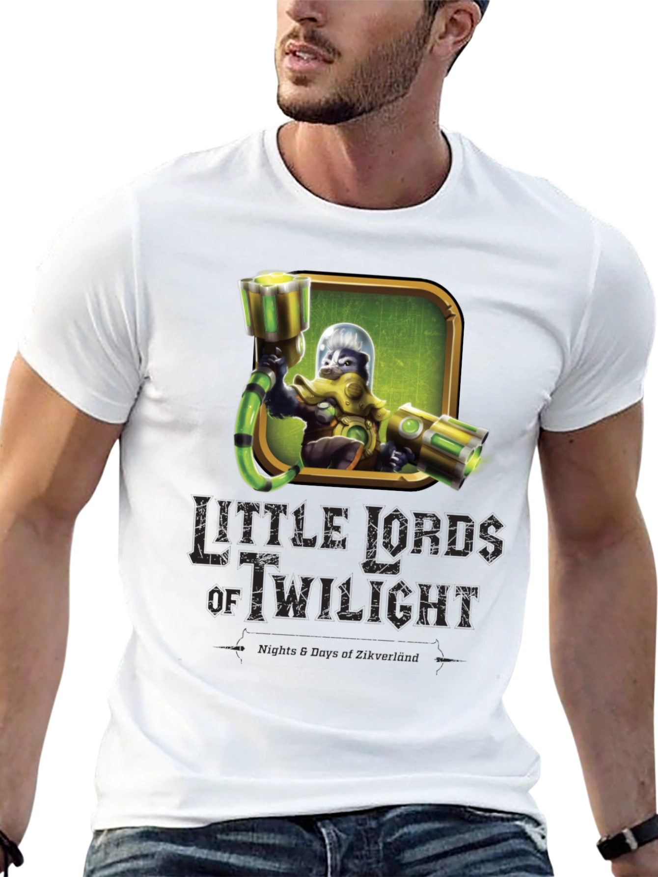 Black Little Lords of Twilight Graphic Tee view 13