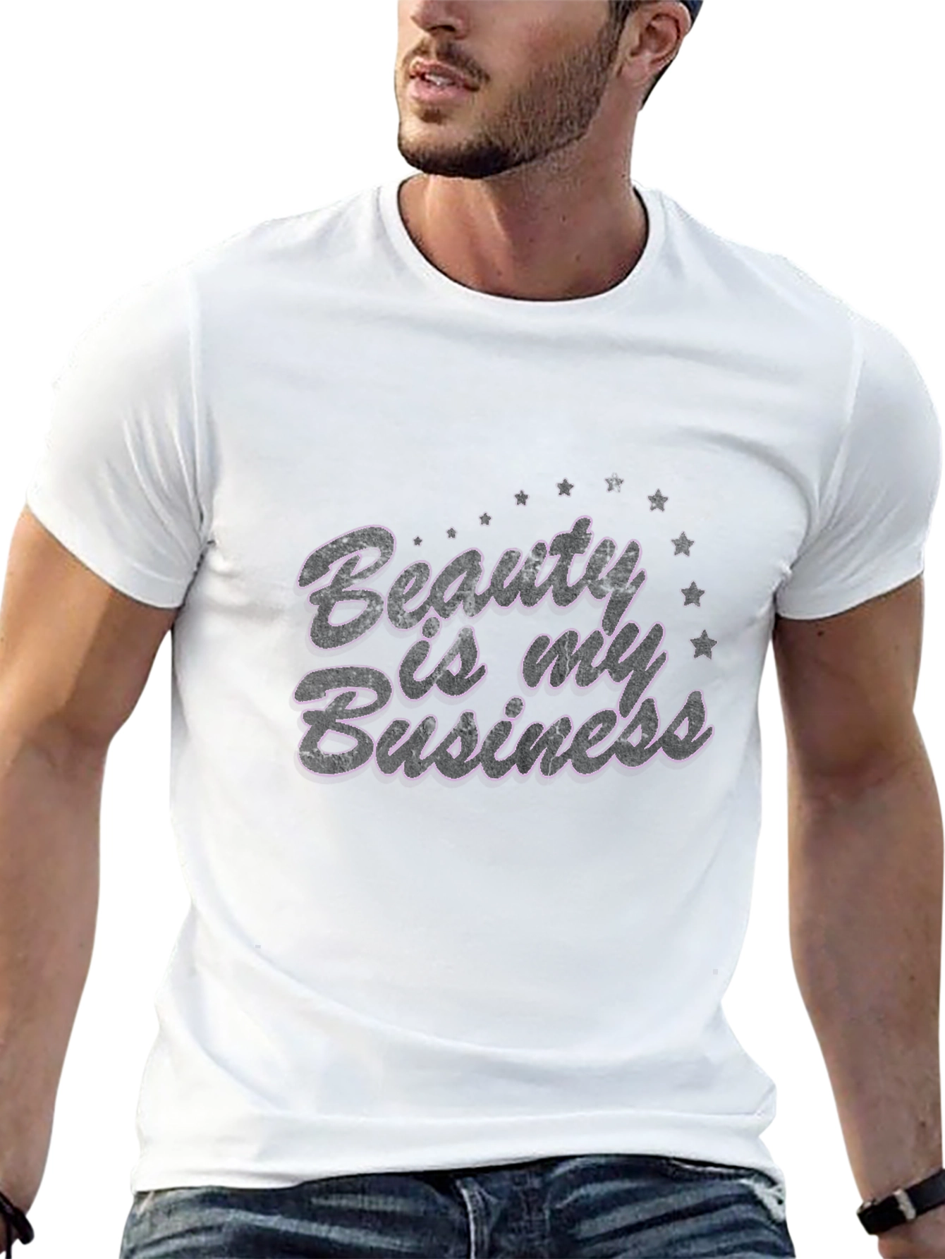 Black Beauty is My Business Black Graphic Tee view 13