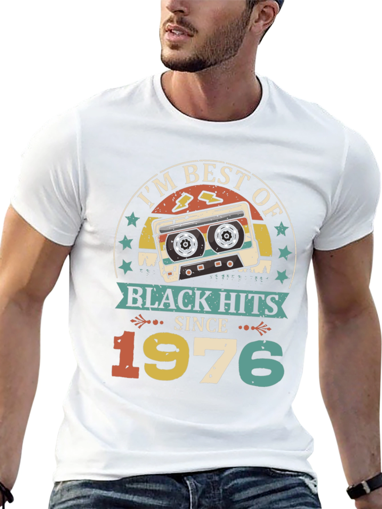 Black Best of Black Hits Since 1976 Graphic Tee view 13