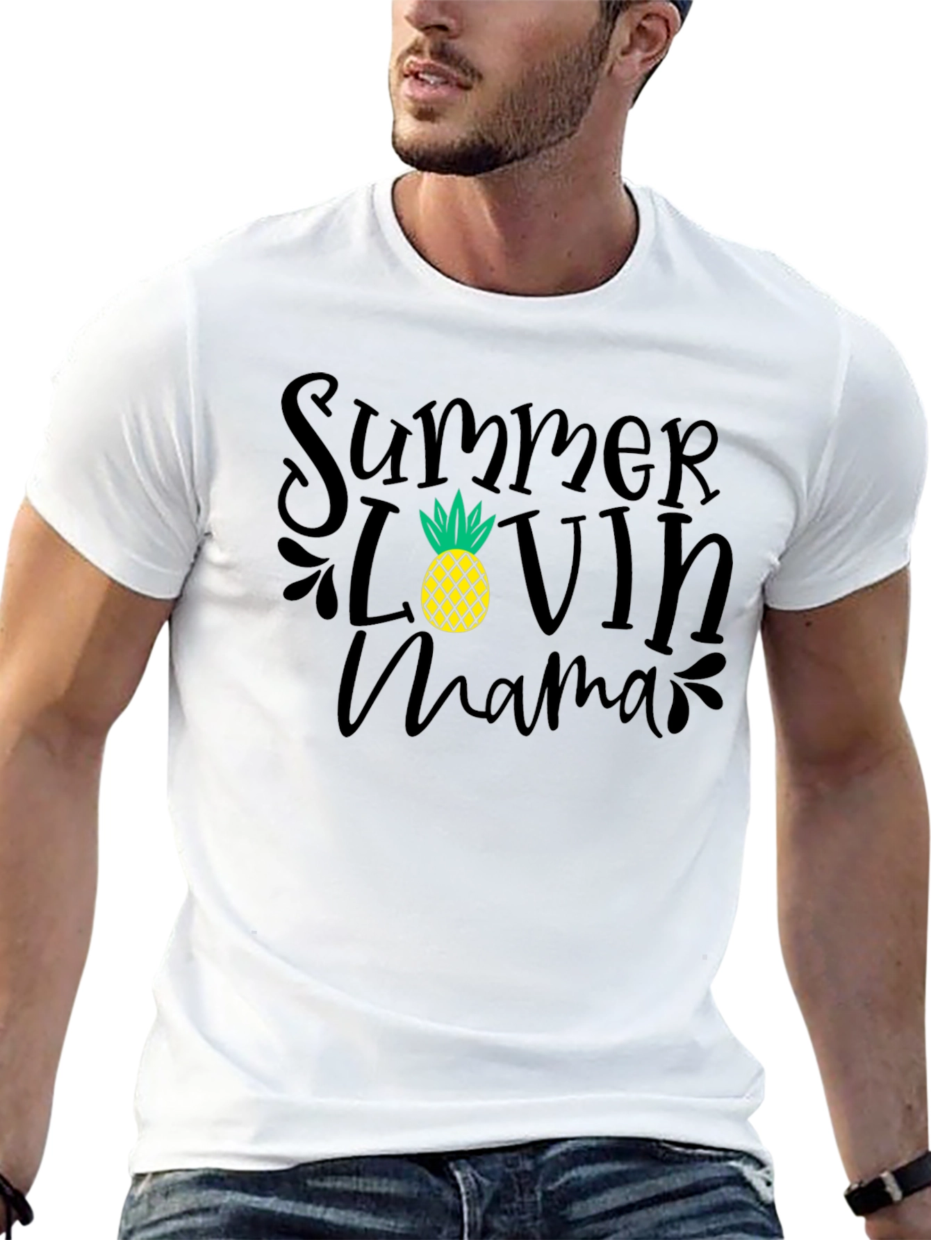 Black Summer Lovin' Mama T-Shirt view 13