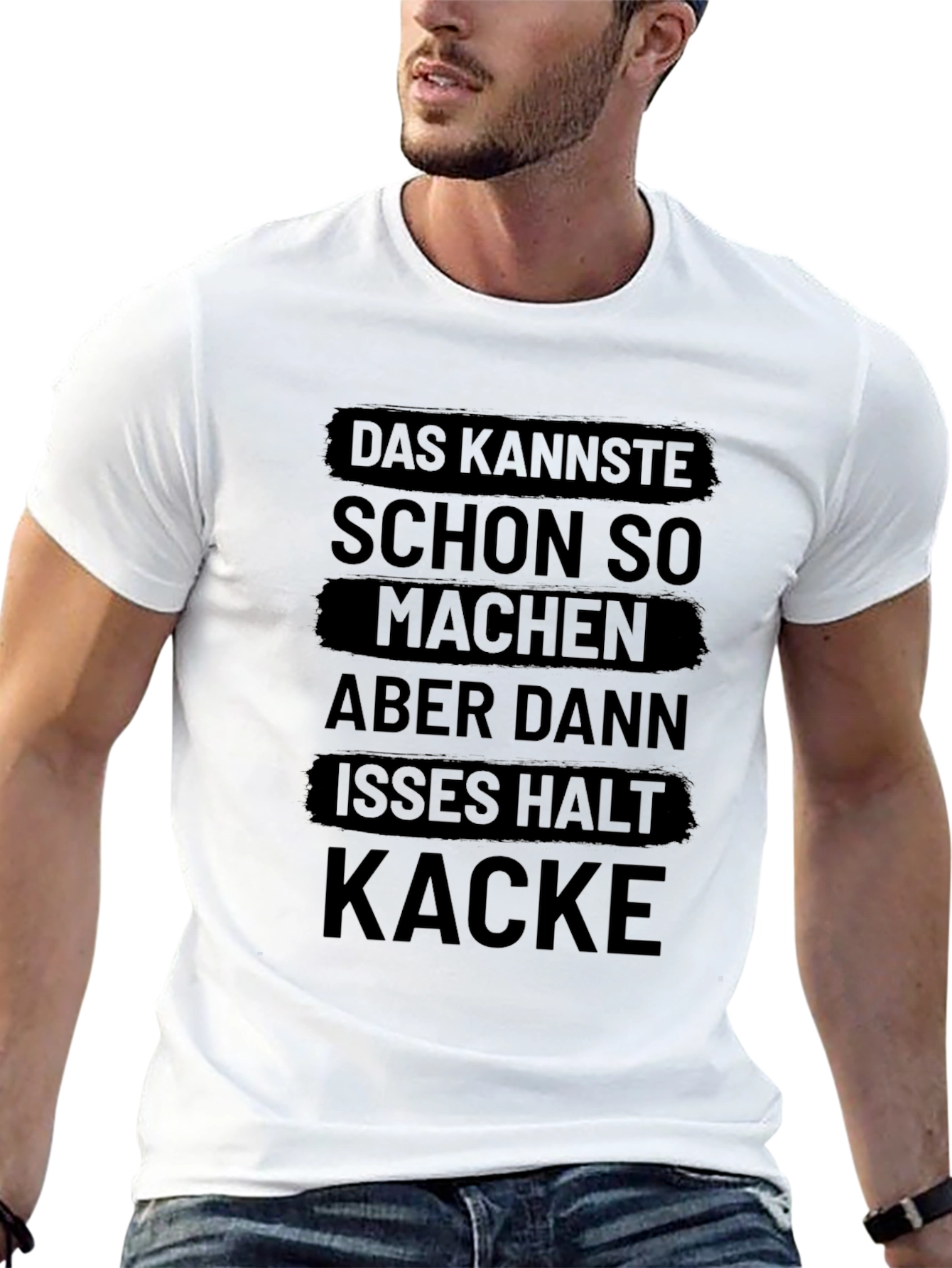Black Kacke T-Shirt - Black Humor Tee view 13