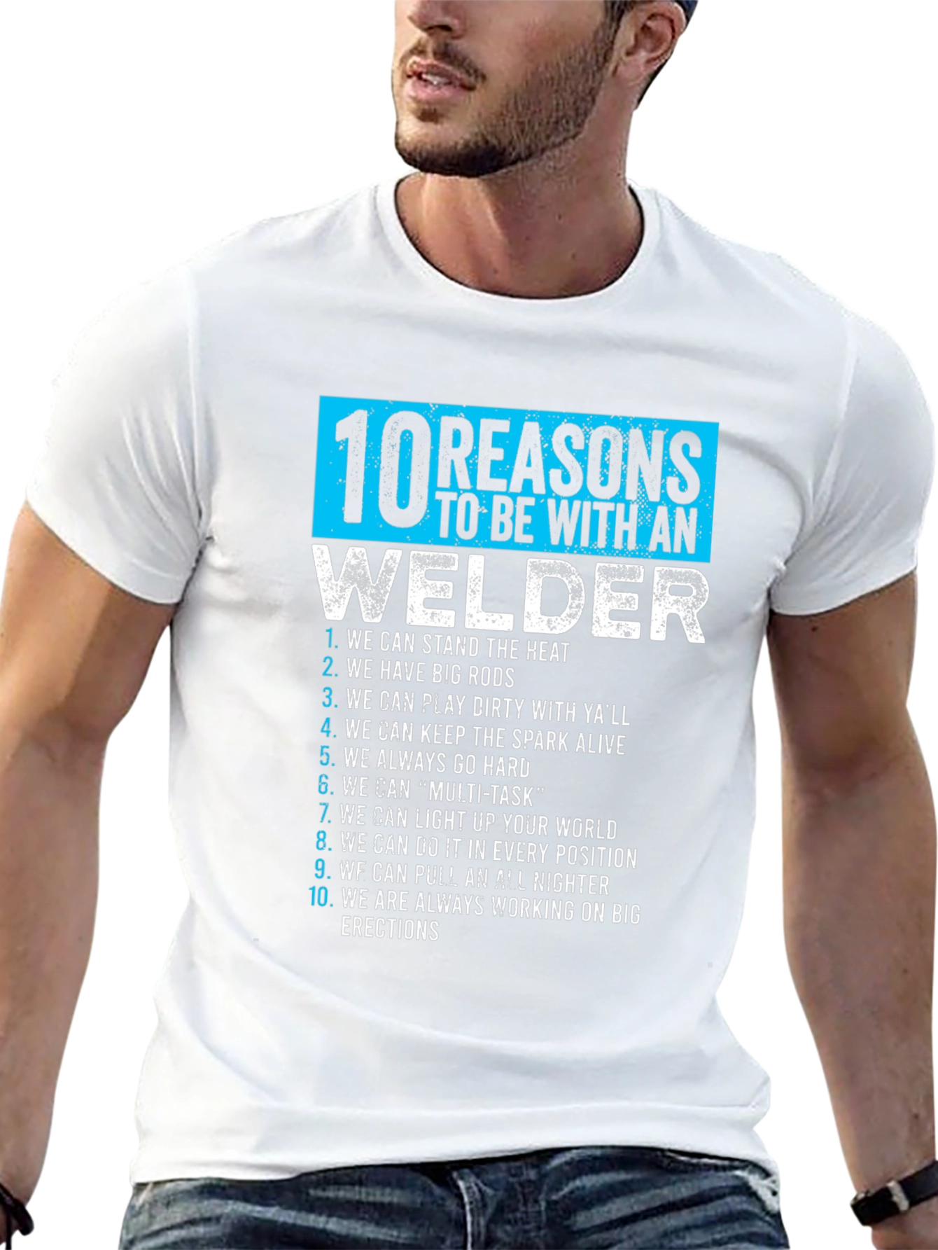 Black Funny Welder T-Shirt: 10 Reasons to Love a Welder view 13