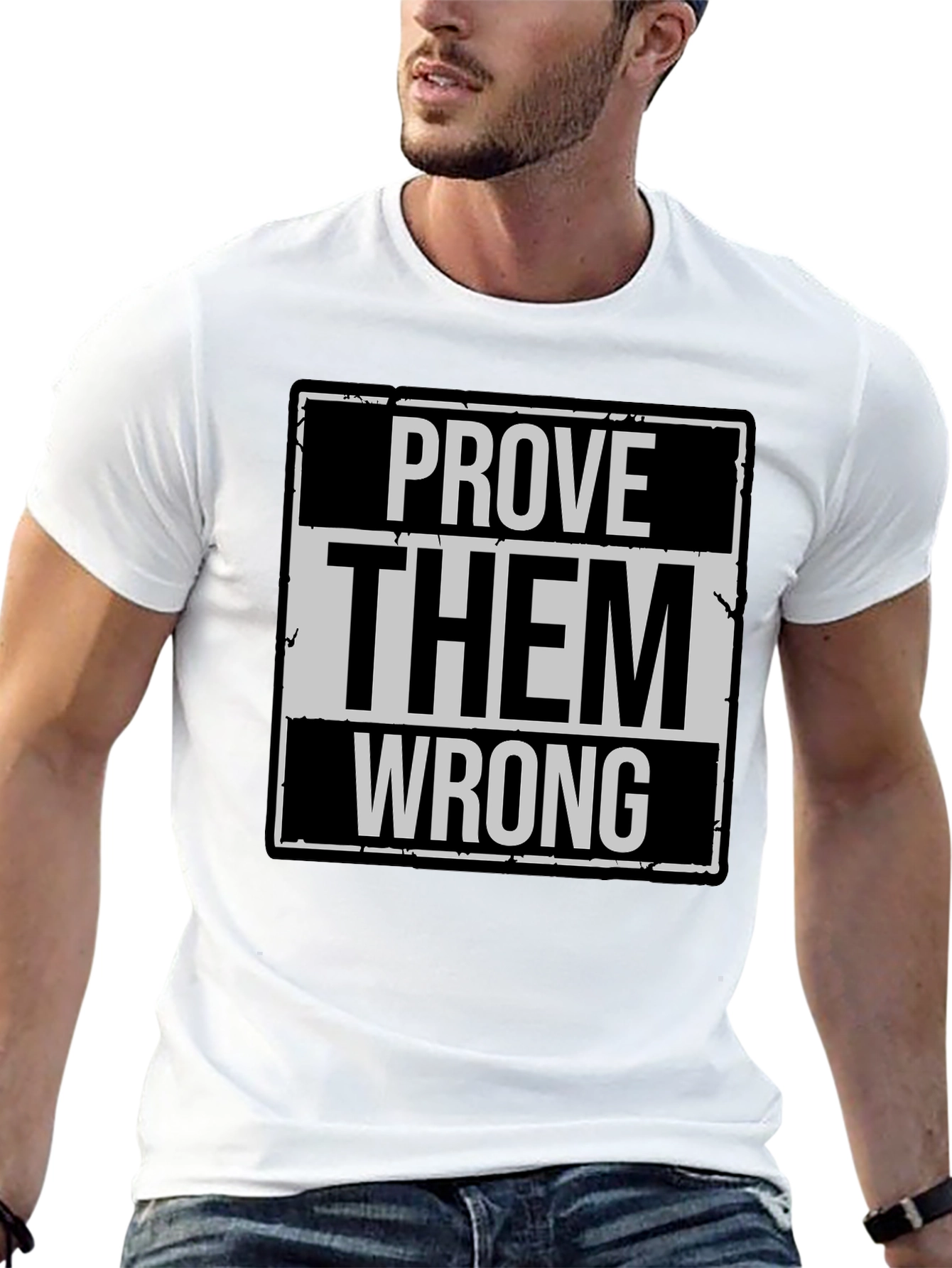 Black Prove Them Wrong Graphic T-Shirt view 13