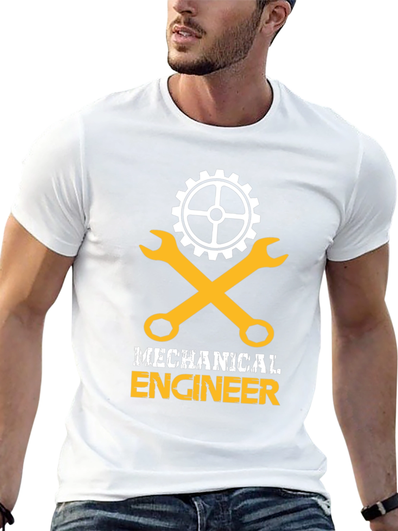 Mechanical Engineer T-Shirt - Gear & Wrench Design - 13