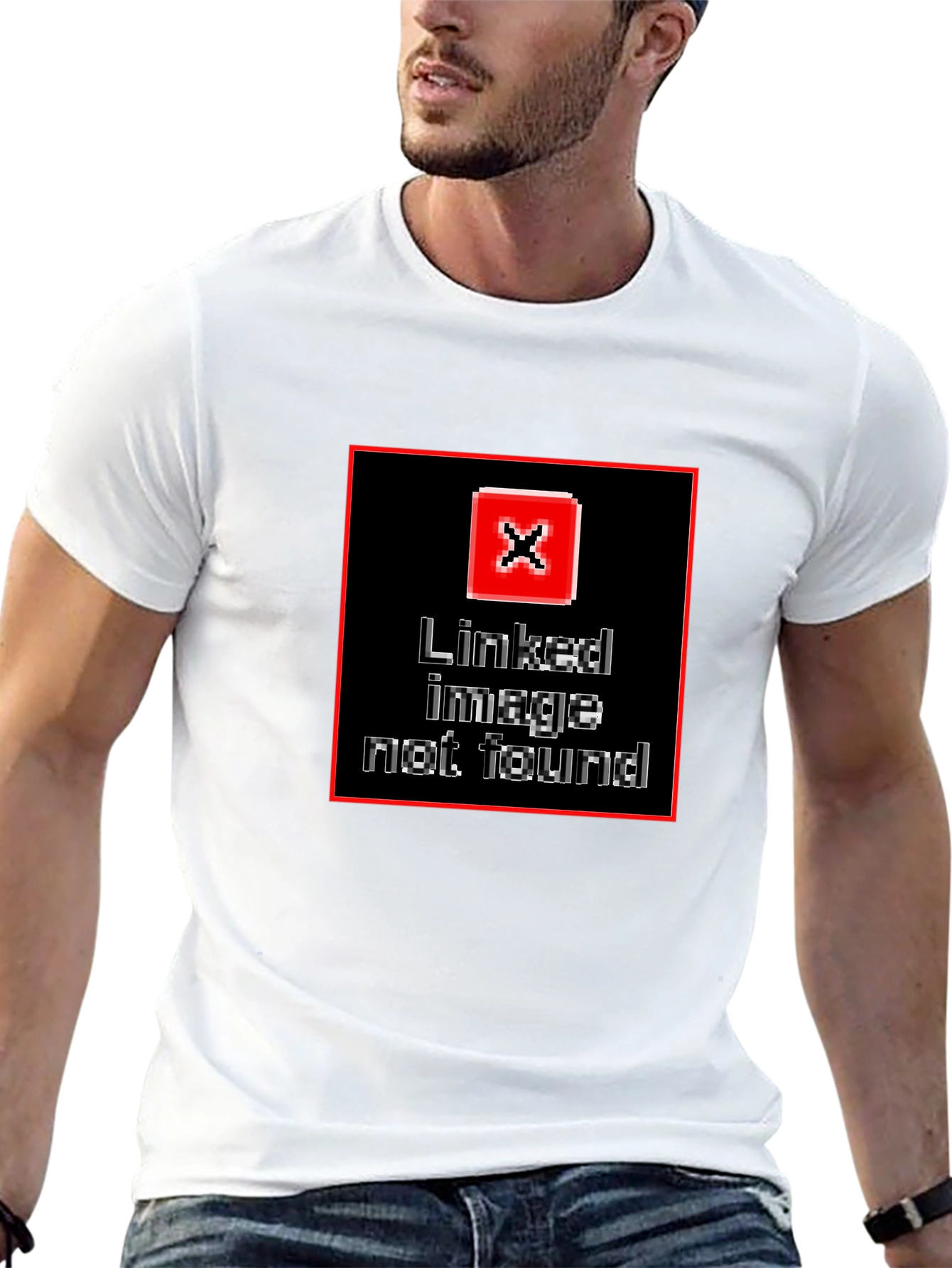 Black Men's Black Graphic Tee - Linked Image Not Found view 13