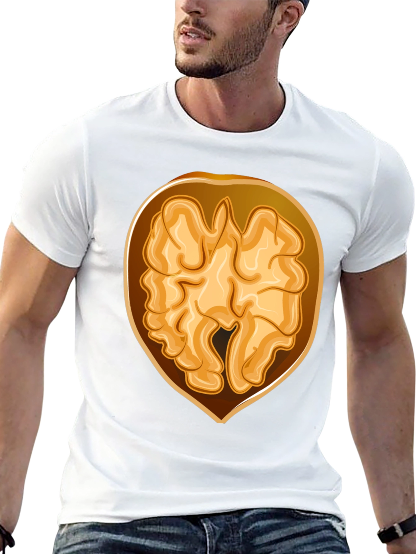 Black Walnut Graphic T-Shirt - Nutty Humor Tee view 13