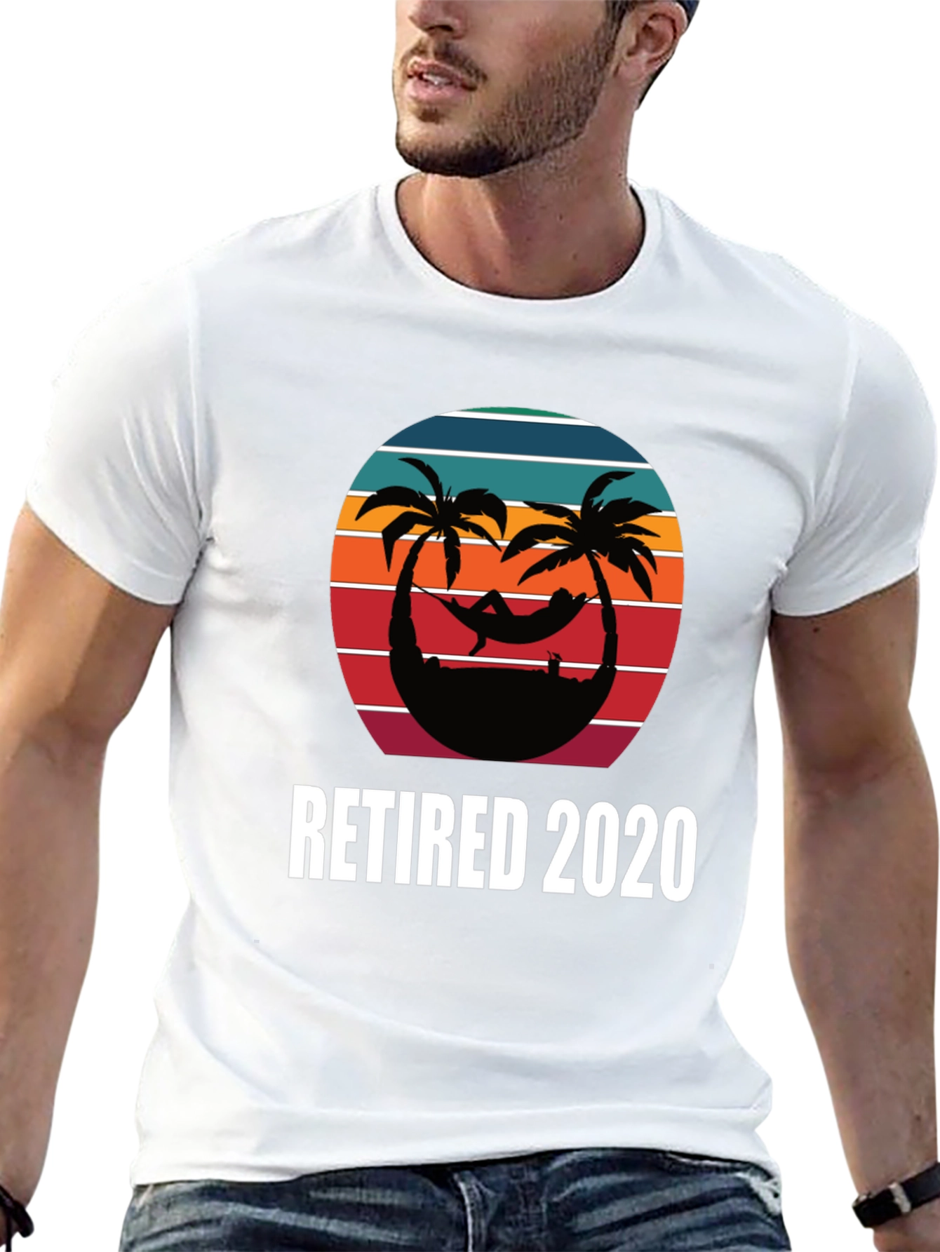 Retired 2020 Palm Tree Hammock Graphic Tee - 13