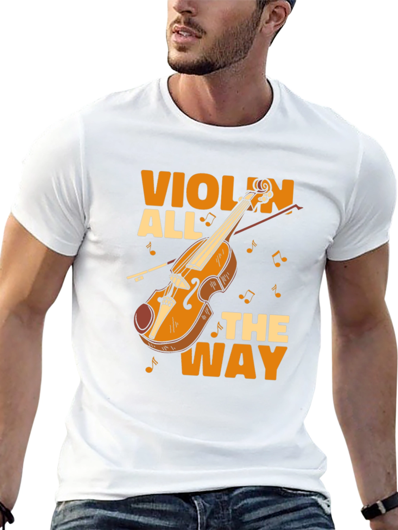 Black Violin All the Way Graphic Tee - Musician T-Shirt view 13