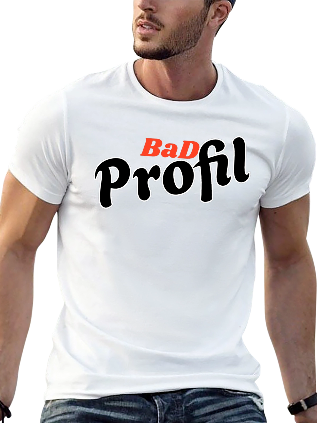 Black BaD Profi Black Graphic Tee view 13