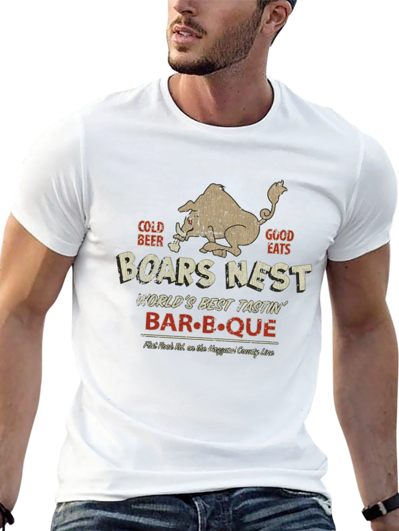 Black Boar's Nest BBQ T-Shirt view 13